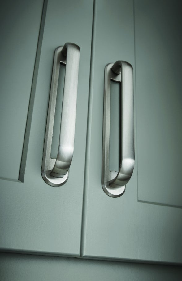 Brockwell 12" Center to Center Pull Backplate Polished Nickel