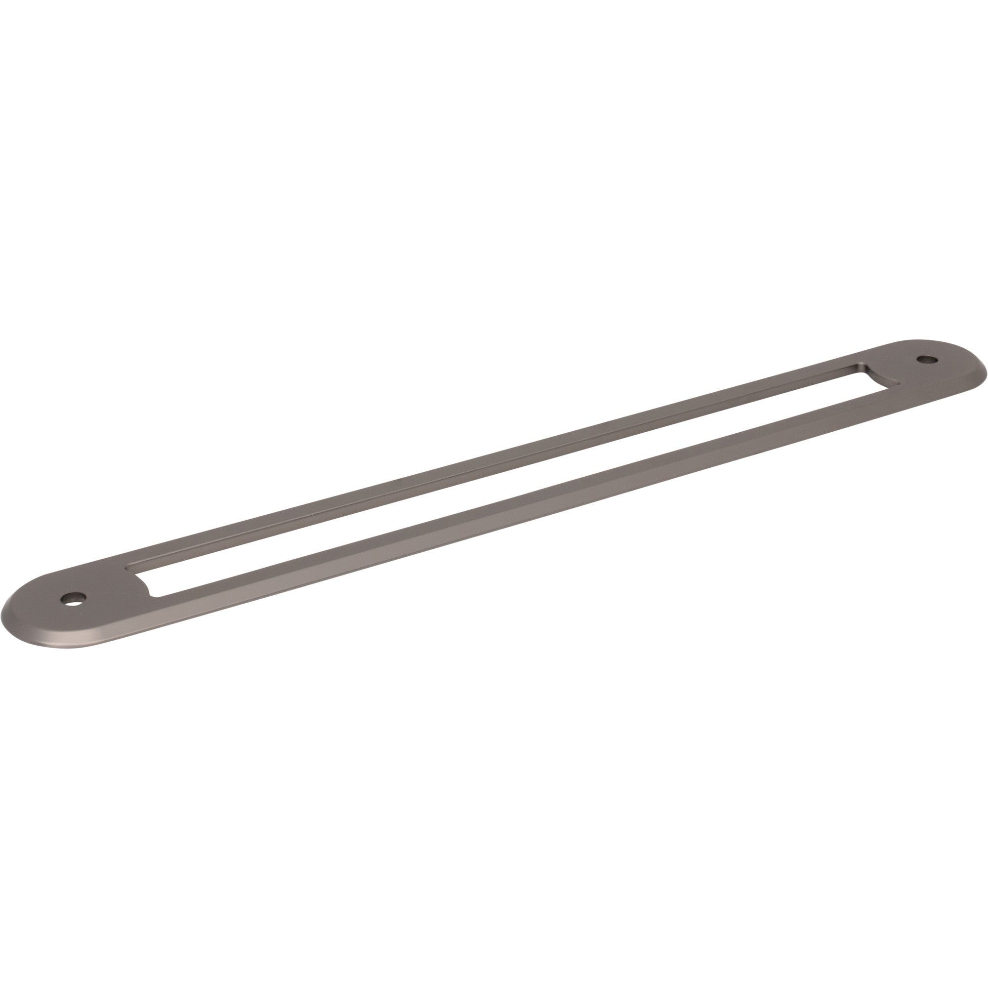 Brockwell 18" Center to Center Pull Backplate Ash Gray | KitchBath