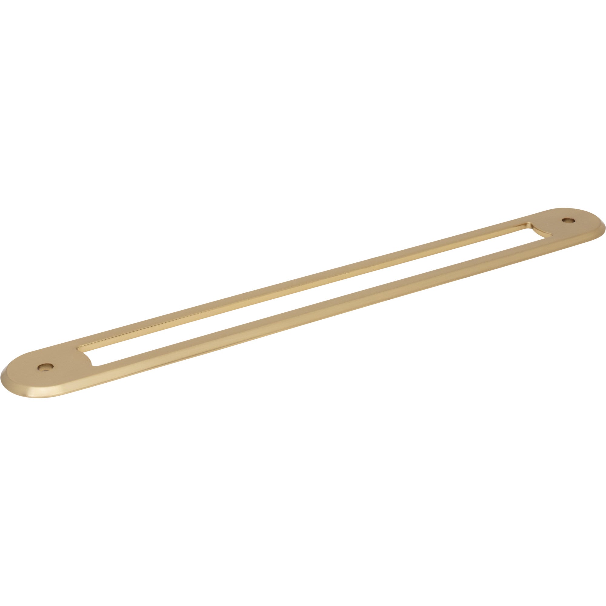 Brockwell 18" Center to Center Pull Backplate Honey Bronze | KitchBath