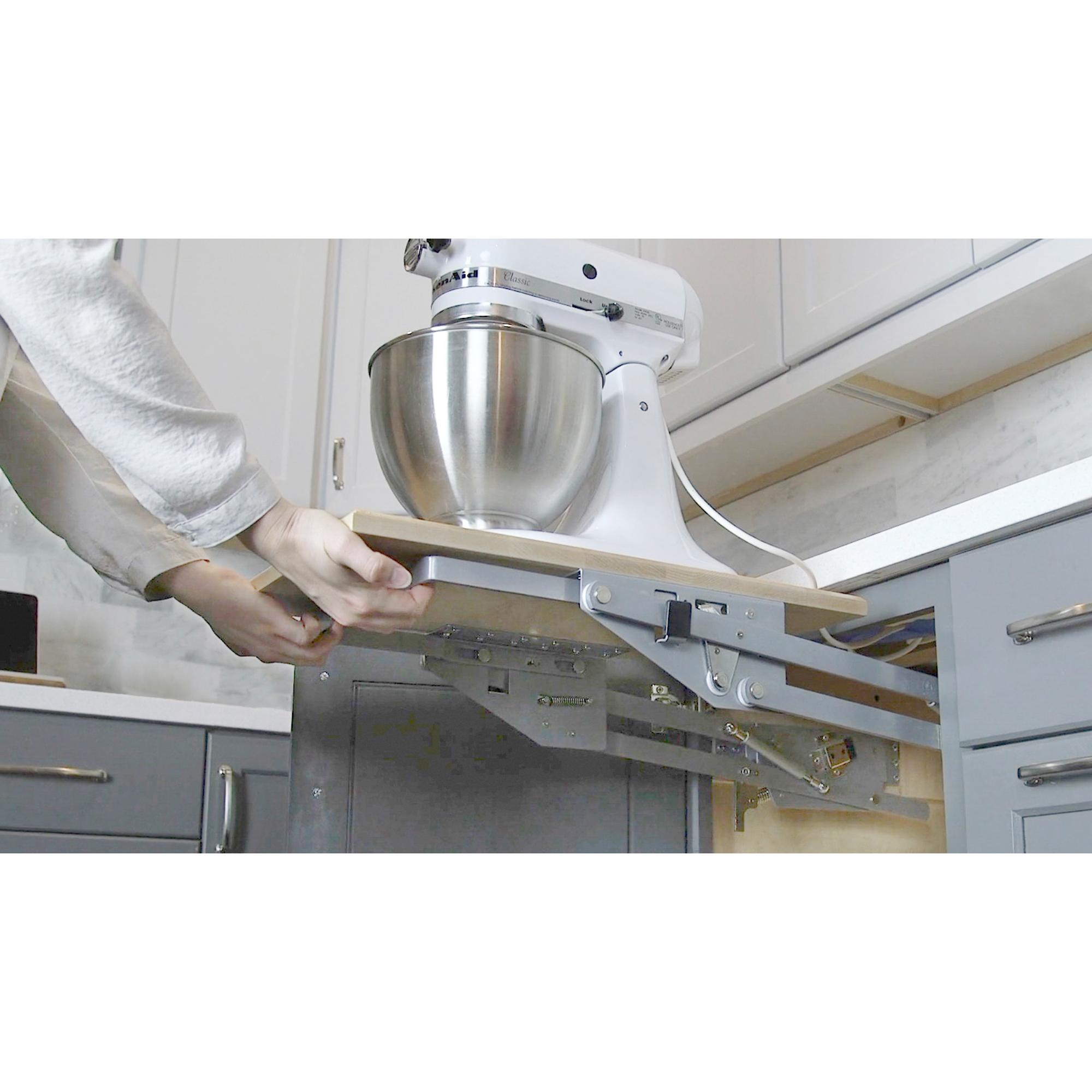 Soft-close Appliance Lift | KitchBath