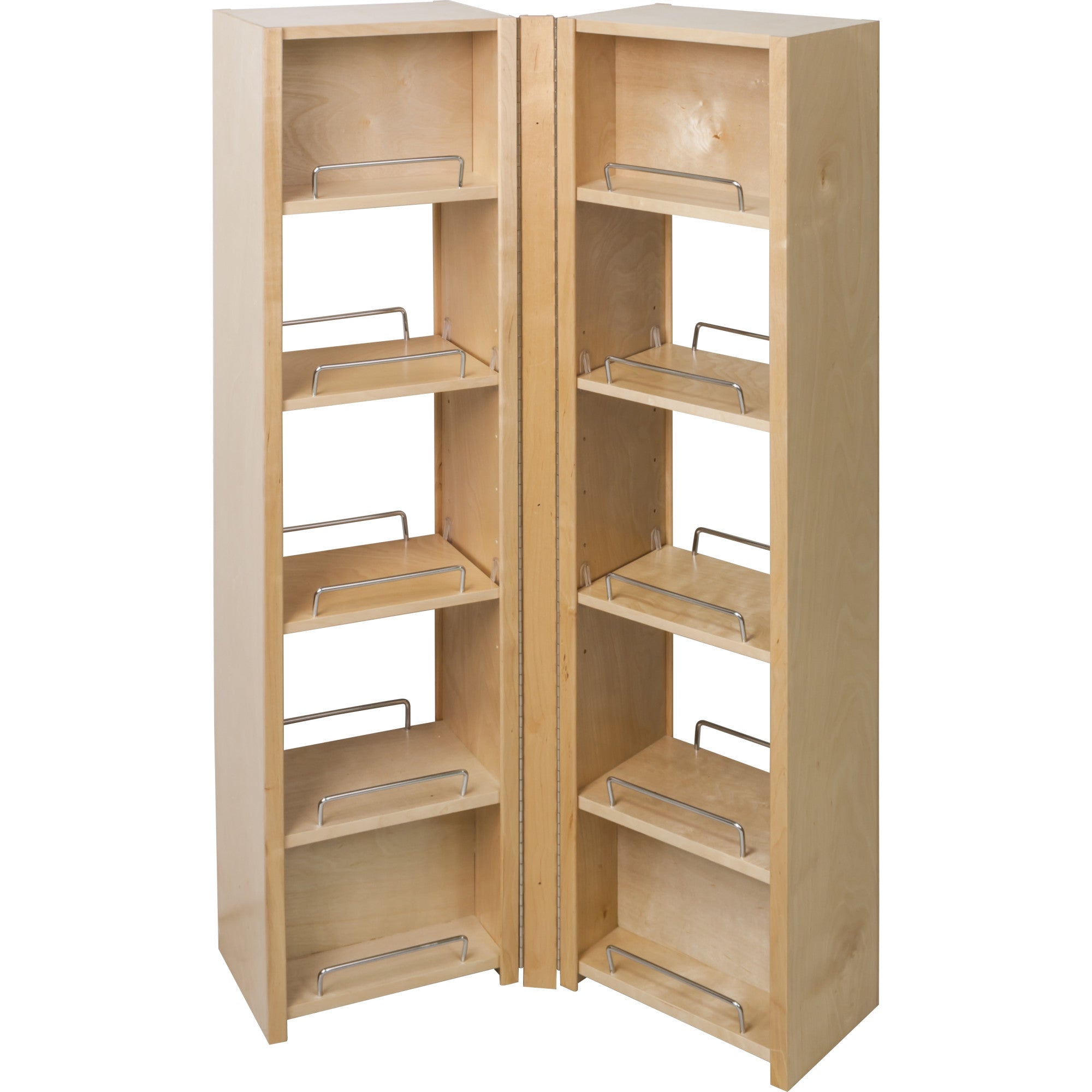 Wood Pantry Swingout | KitchBath