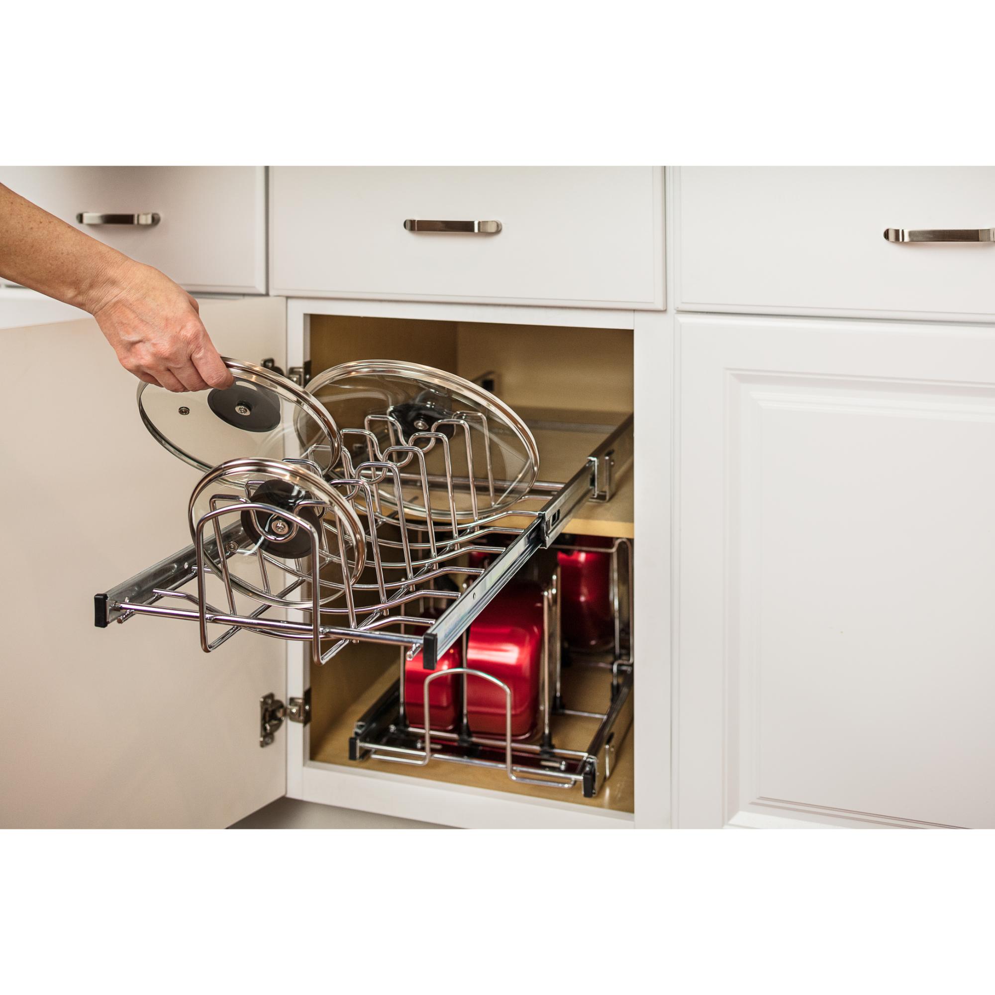Wire Cookware Lid Pullout | KitchBath