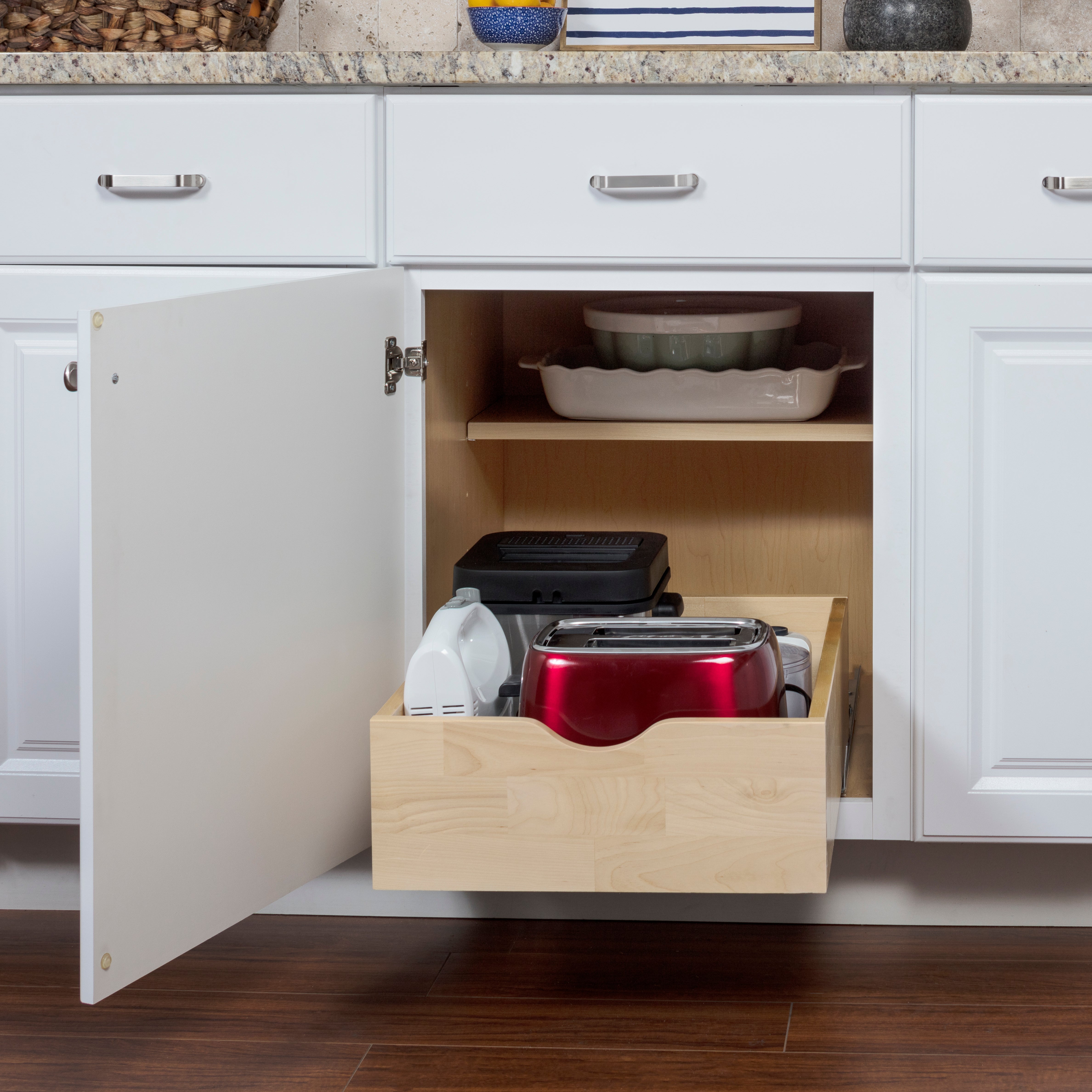 24" Wood Rollout Drawer | KitchBath