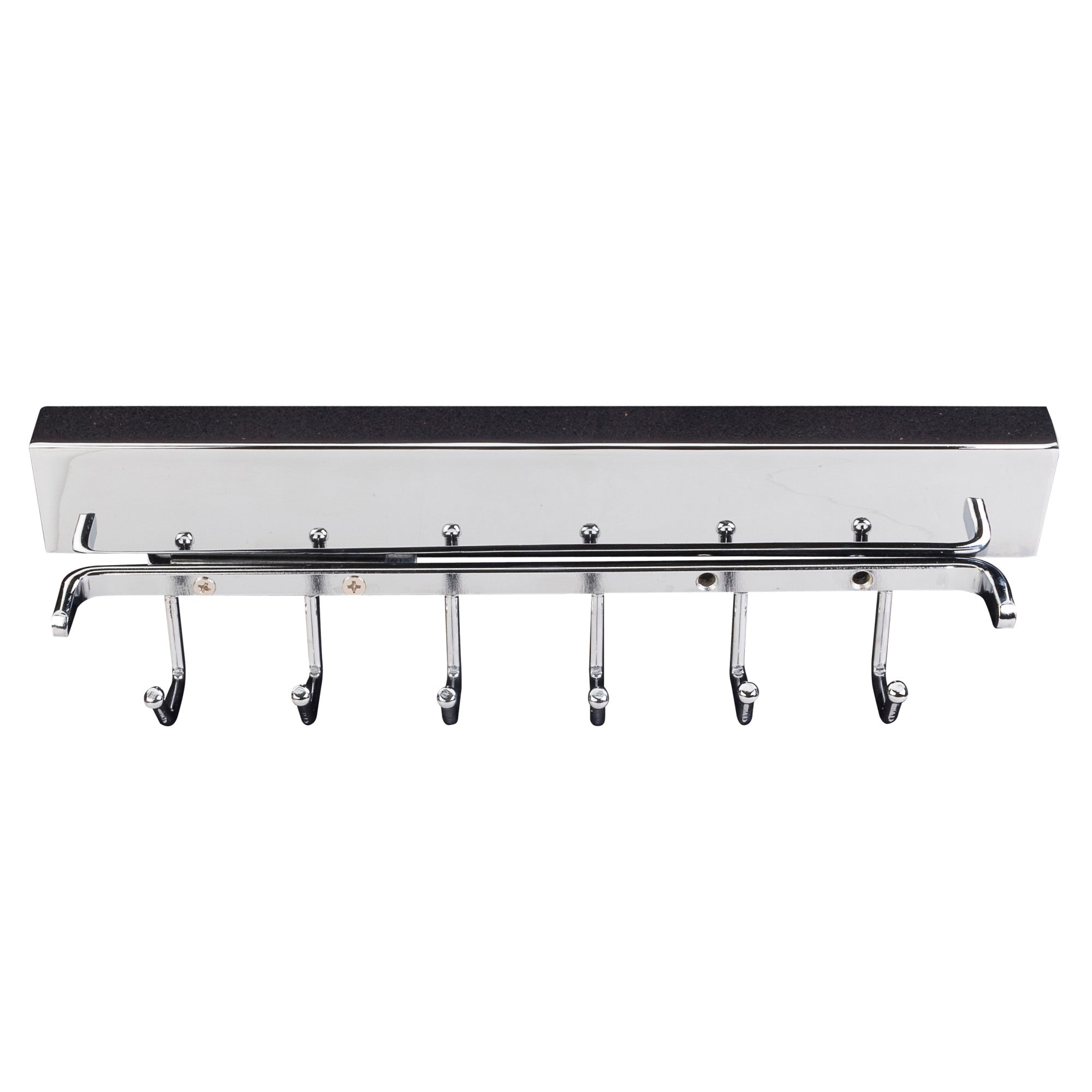 Polished Chrome 12" Belt Rack | KitchBath