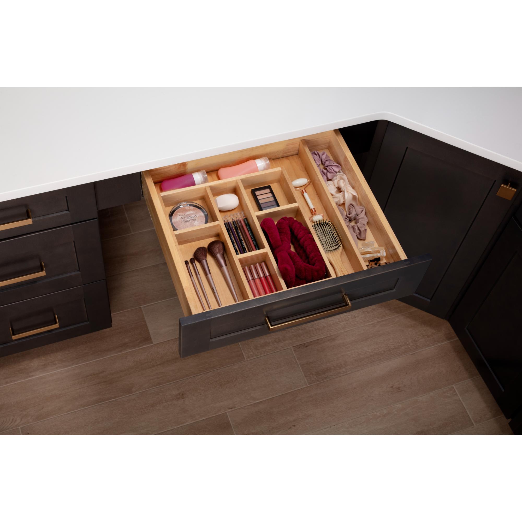 13"- 18" Adjustable SLIMLINE™ Vanity Drawer Insert | KitchBath