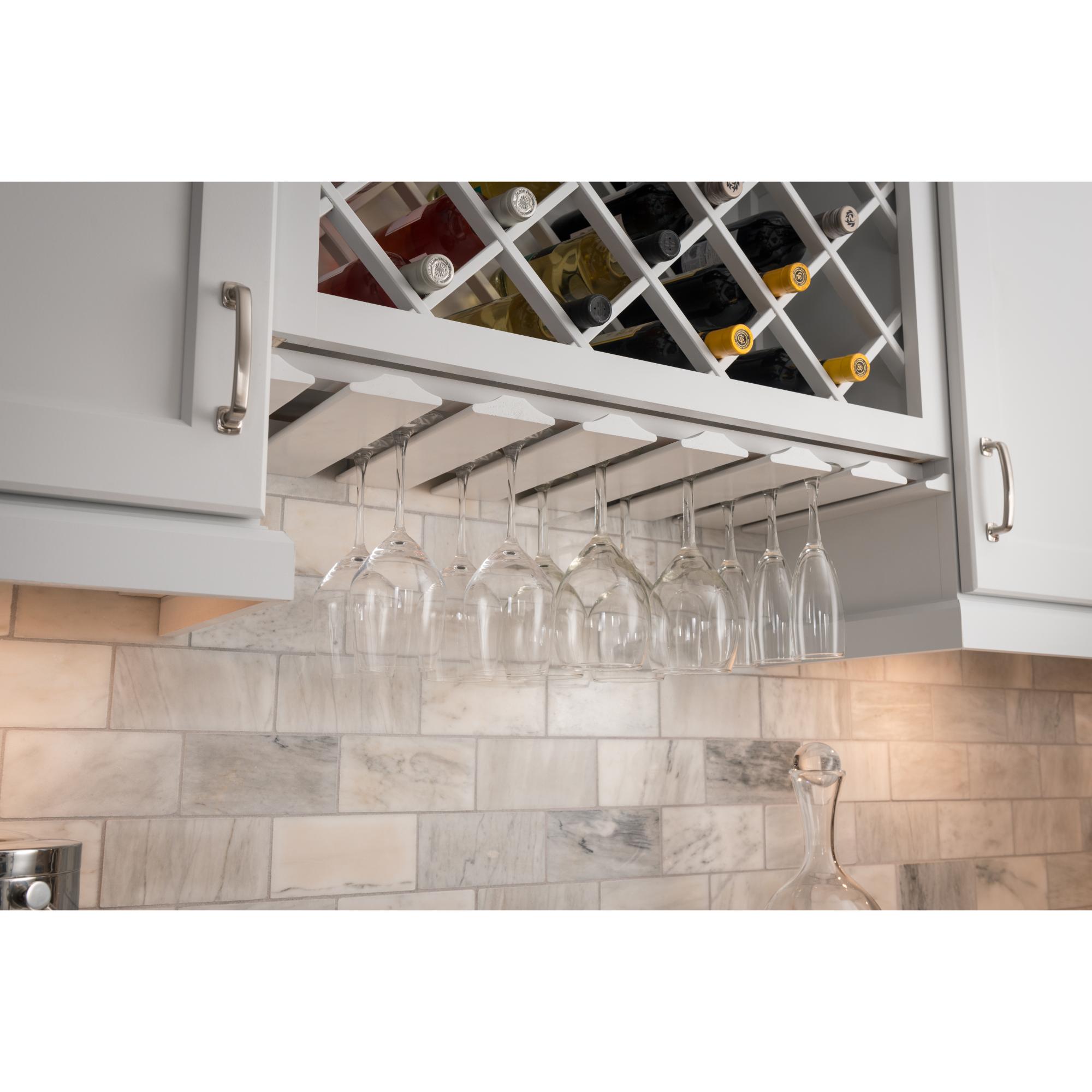 36" Wooden Stemware Rack | KitchBath