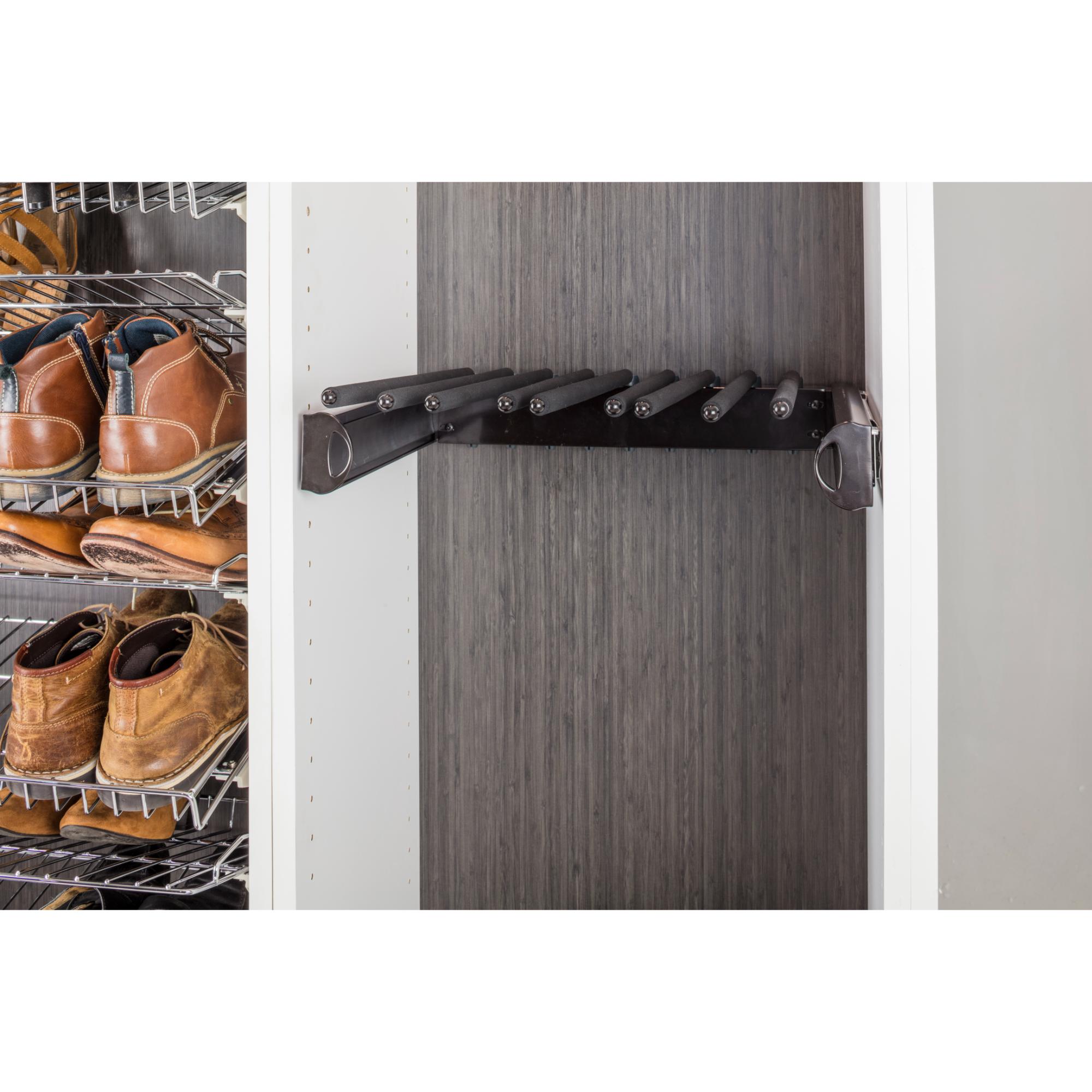 Polished Chrome 24" Wide Pant Rack | KitchBath