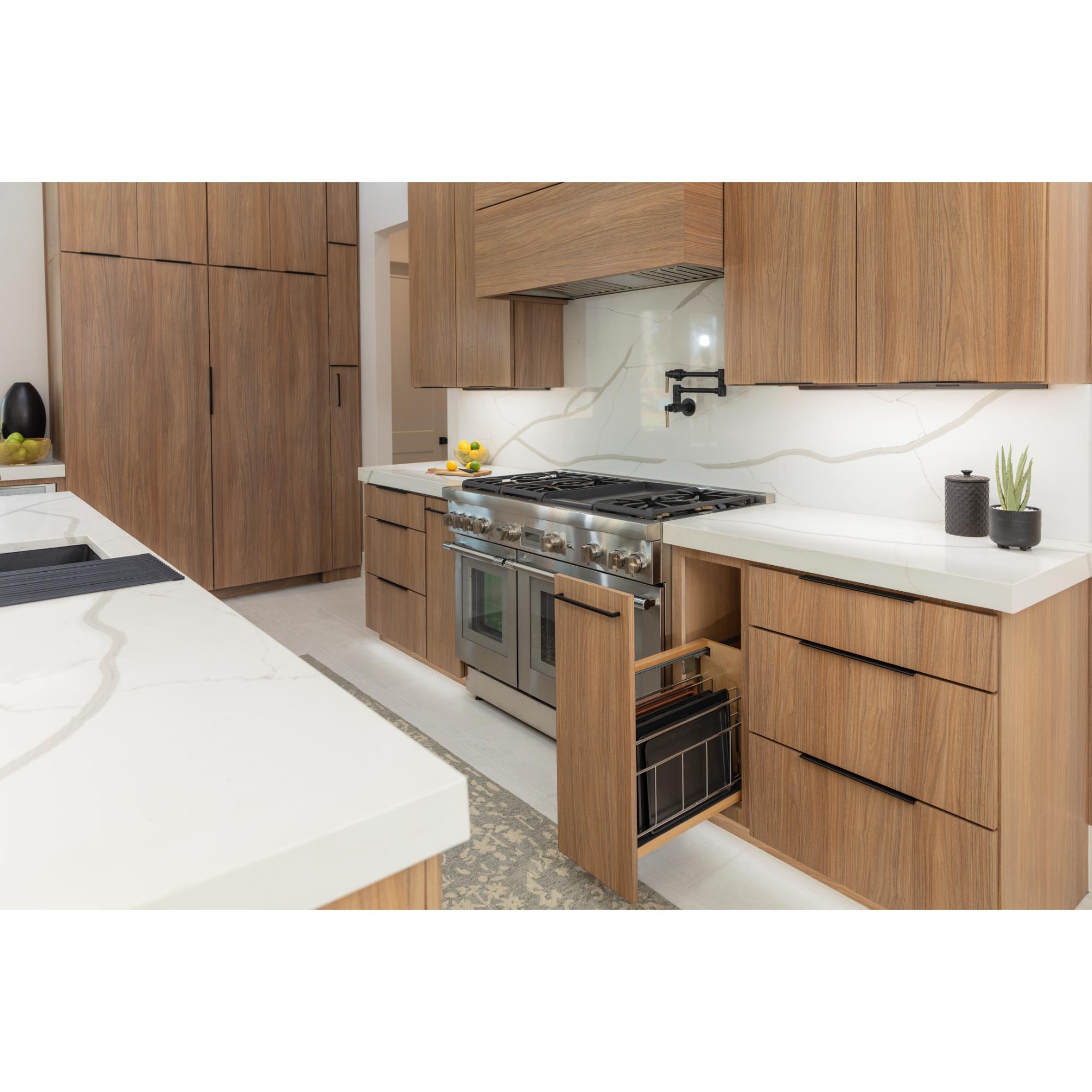 5" "No Wiggle" Soft-close Tray Divider Pullout | KitchBath