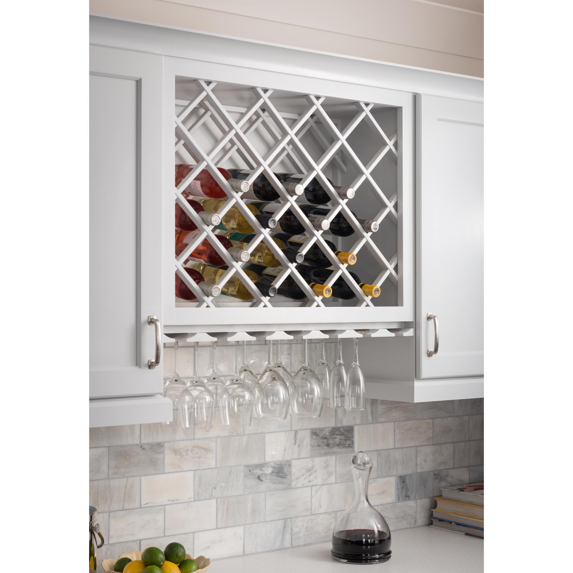 36" Wooden Stemware Rack | KitchBath