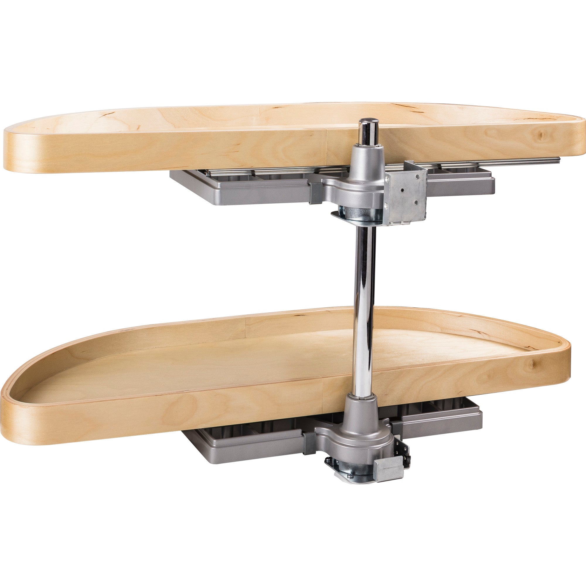 32" Wood Half-Moon Lazy Susan | KitchBath