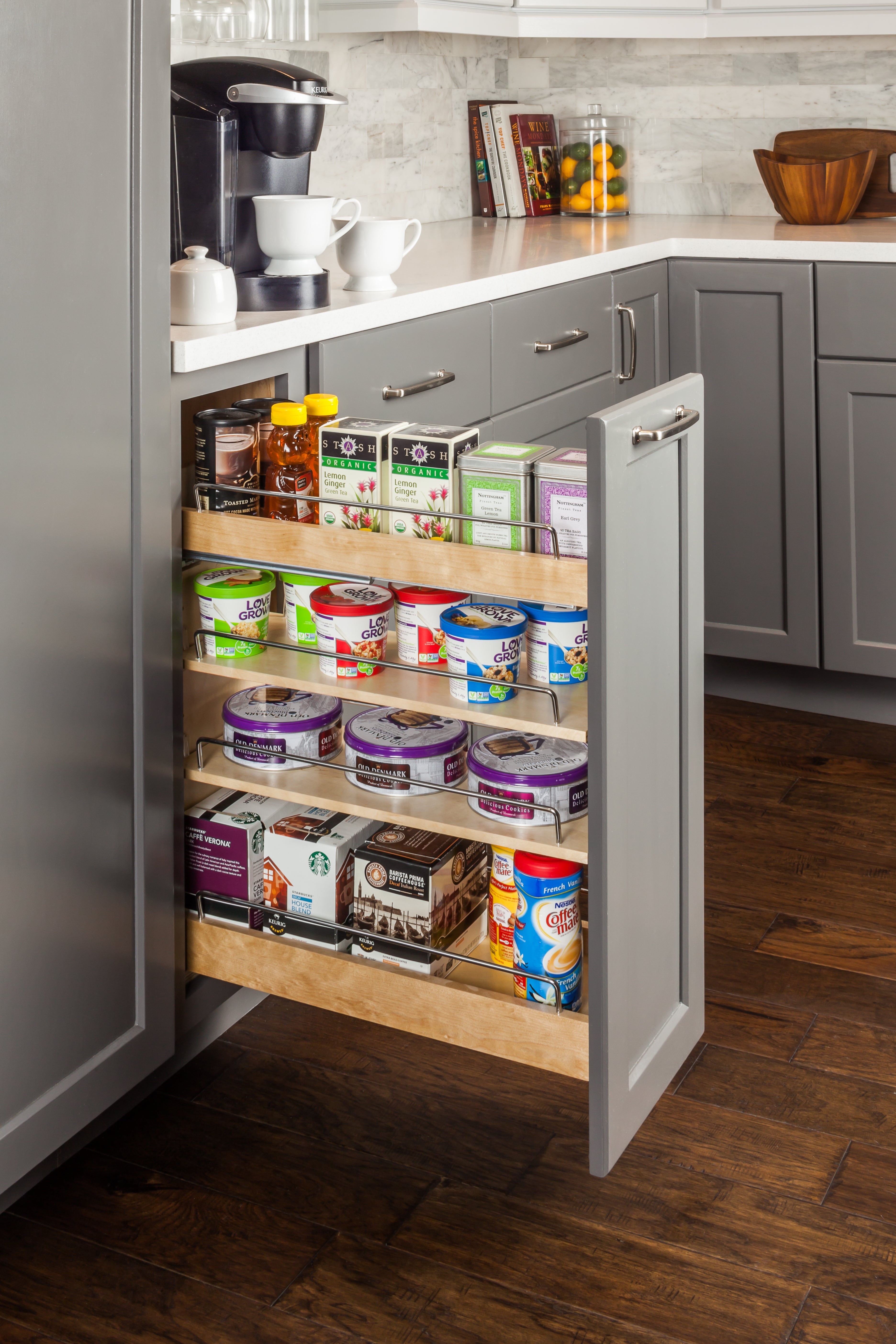14" "No Wiggle" Base Cabinet Soft-close Pullout | KitchBath
