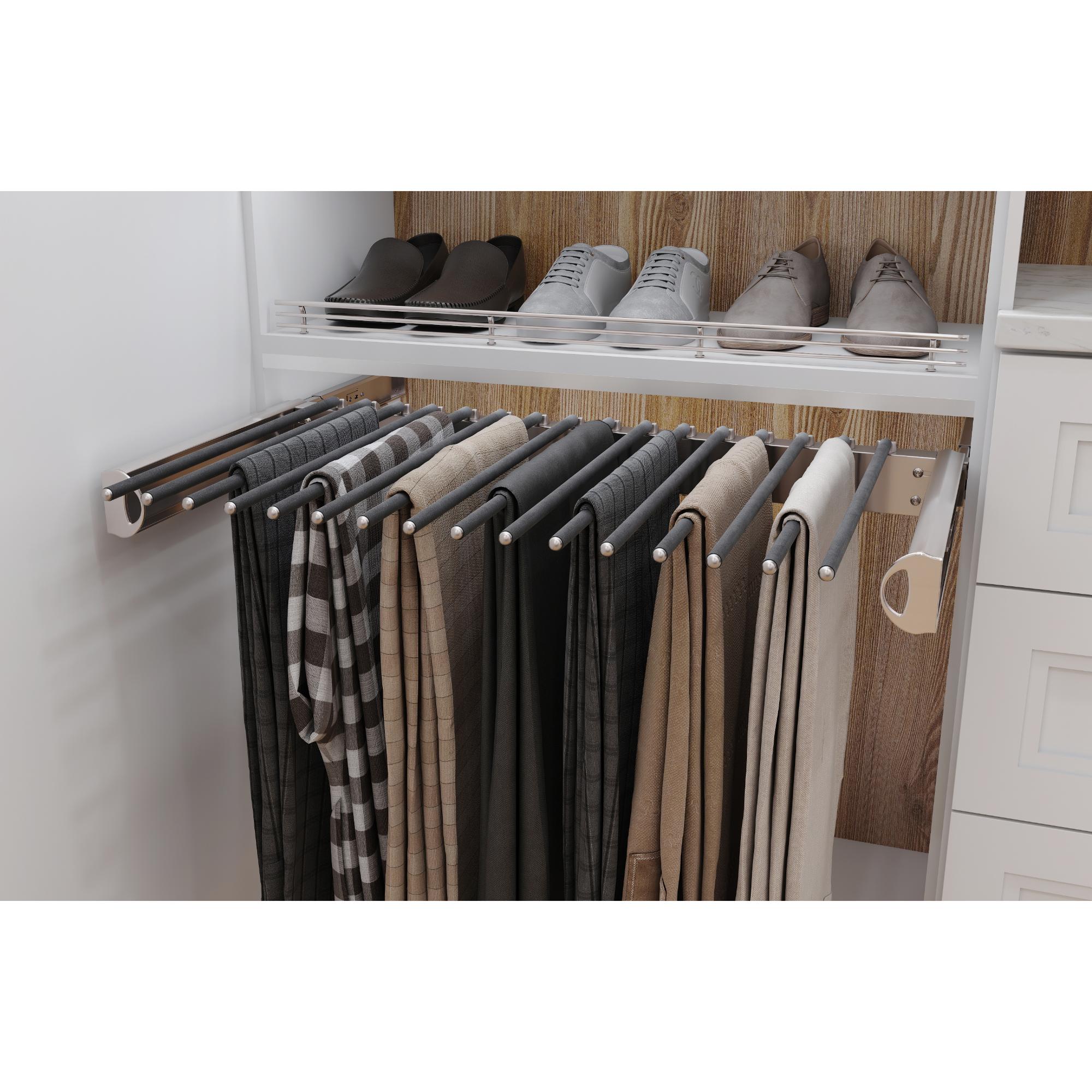 Dark Bronze 30" Wide Pant Rack | KitchBath
