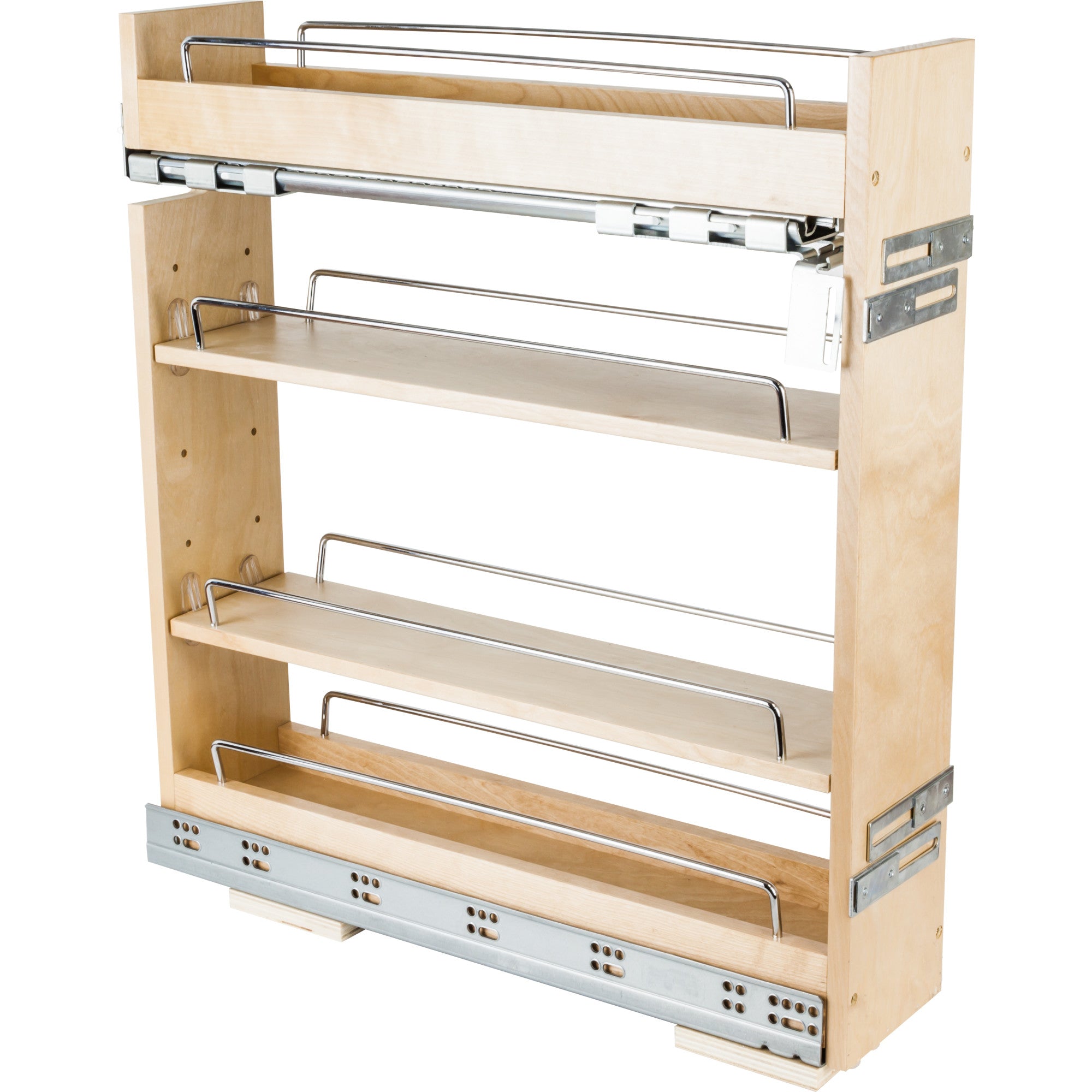 5" "No Wiggle" Base Cabinet Soft-close Pullout | KitchBath