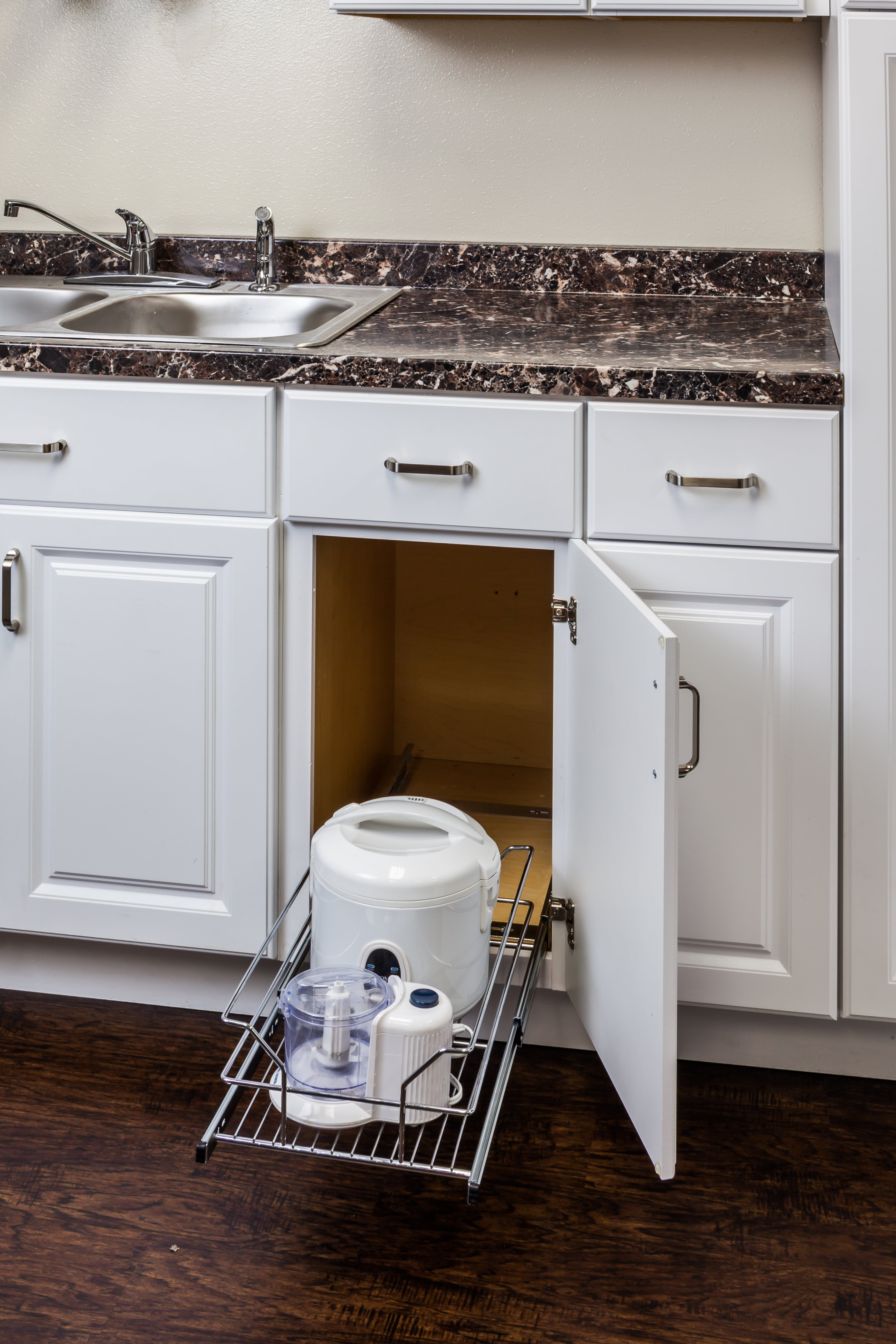 12" Metal Pullout Basket | KitchBath