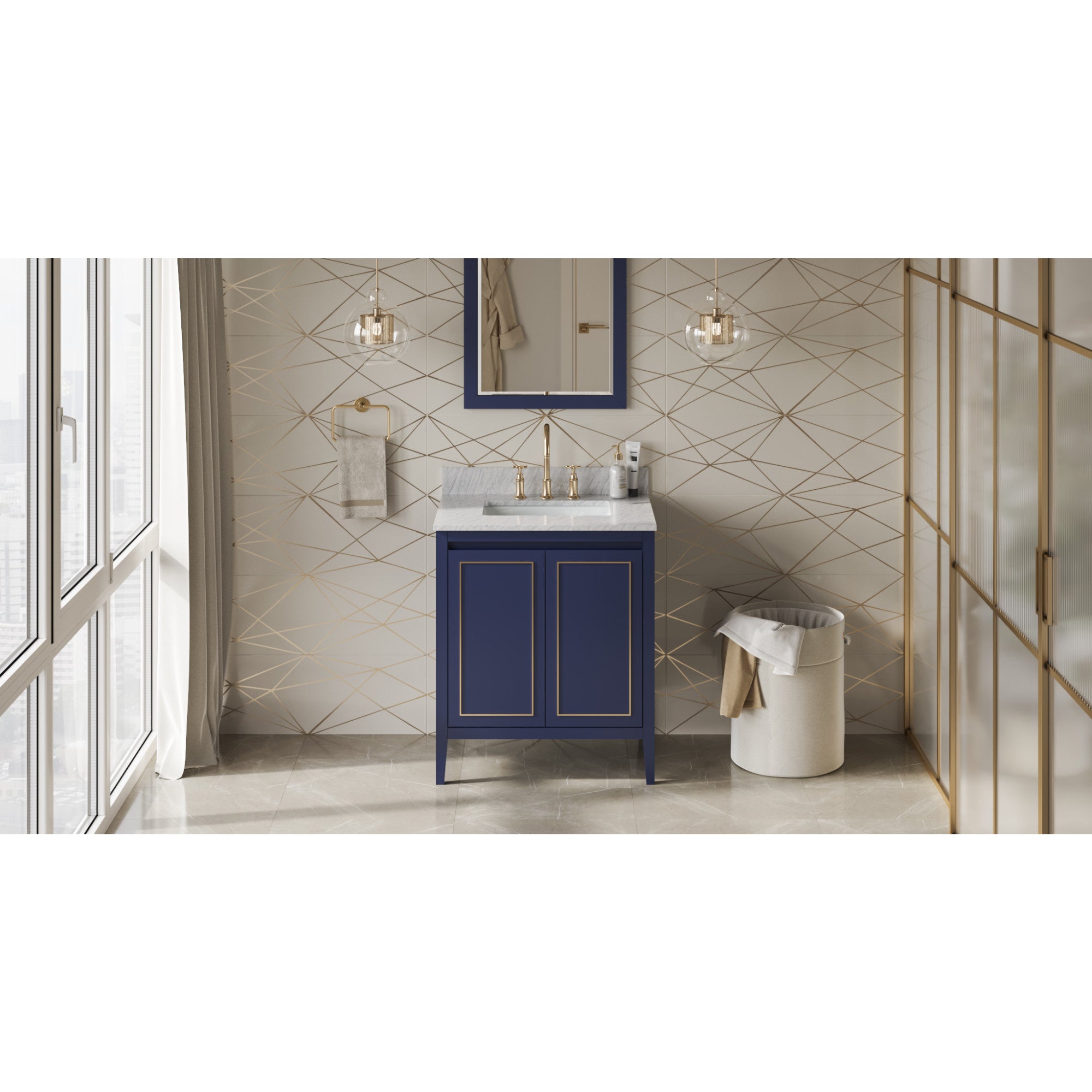 30" Hale Blue Percival Vanity | KitchBath