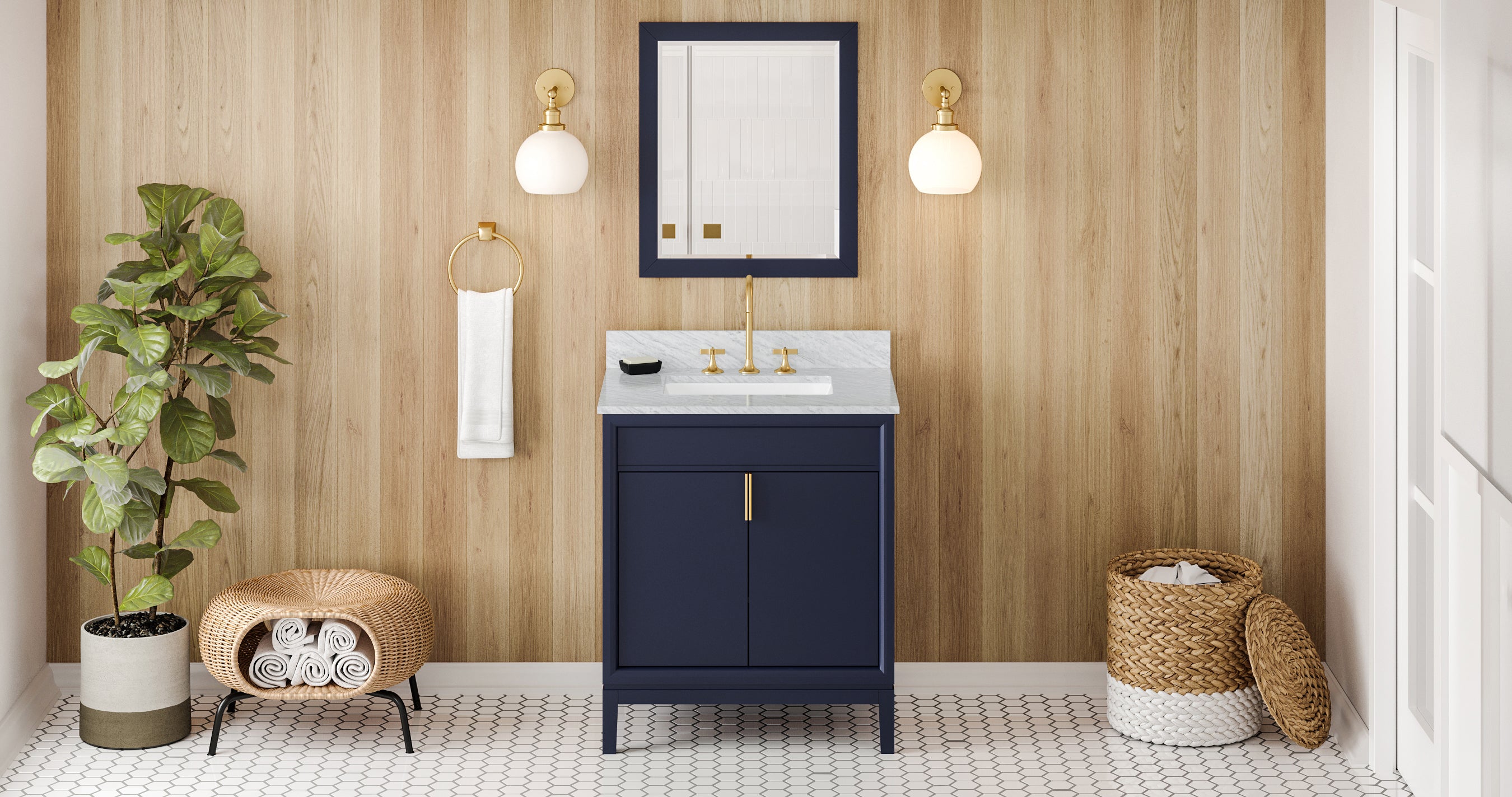 30" Hale Blue Theodora Vanity | KitchBath