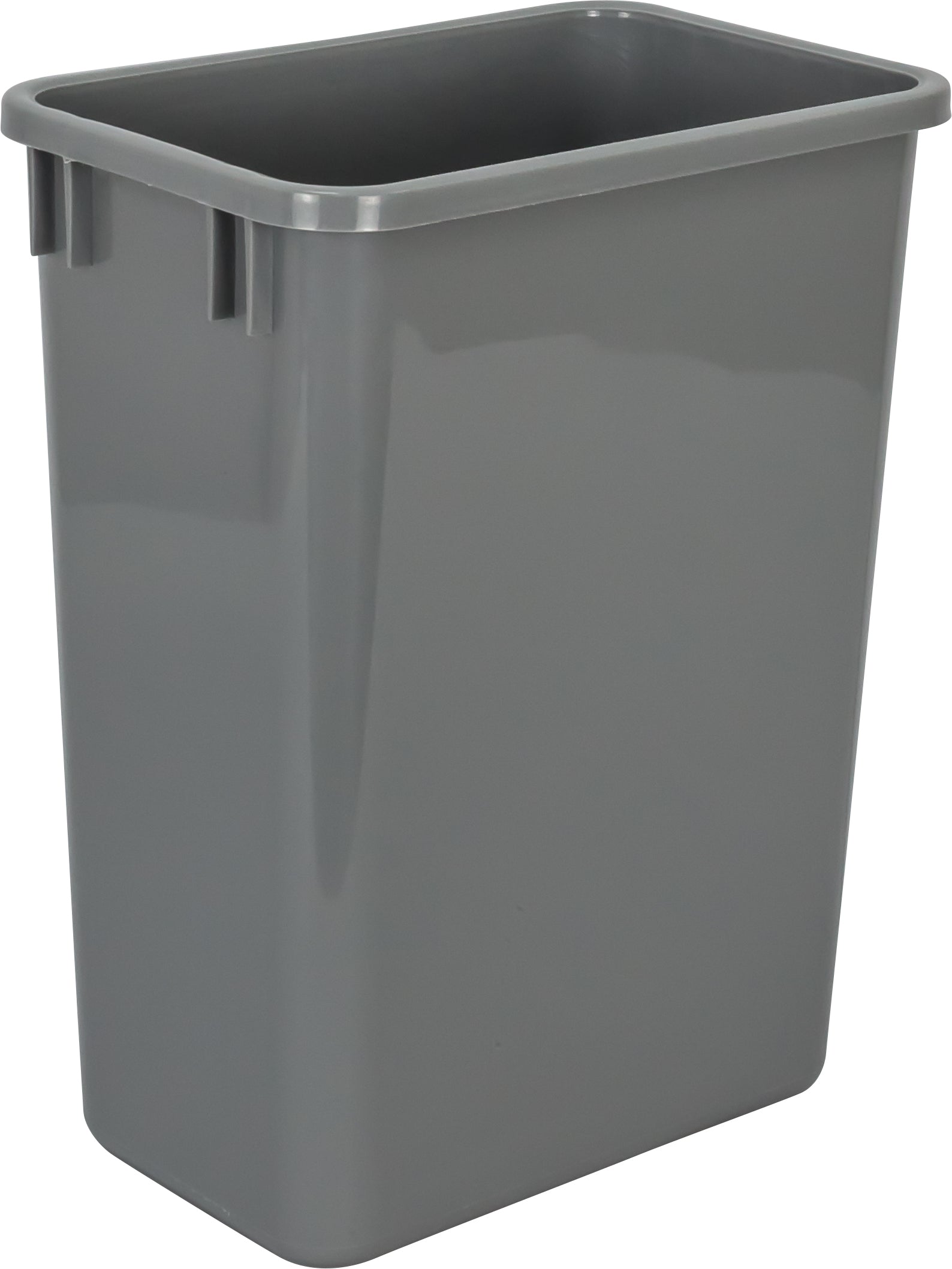 Double Grey 35 Quart Top-Mount Trashcan Pullout for 21" Opening | KitchBath