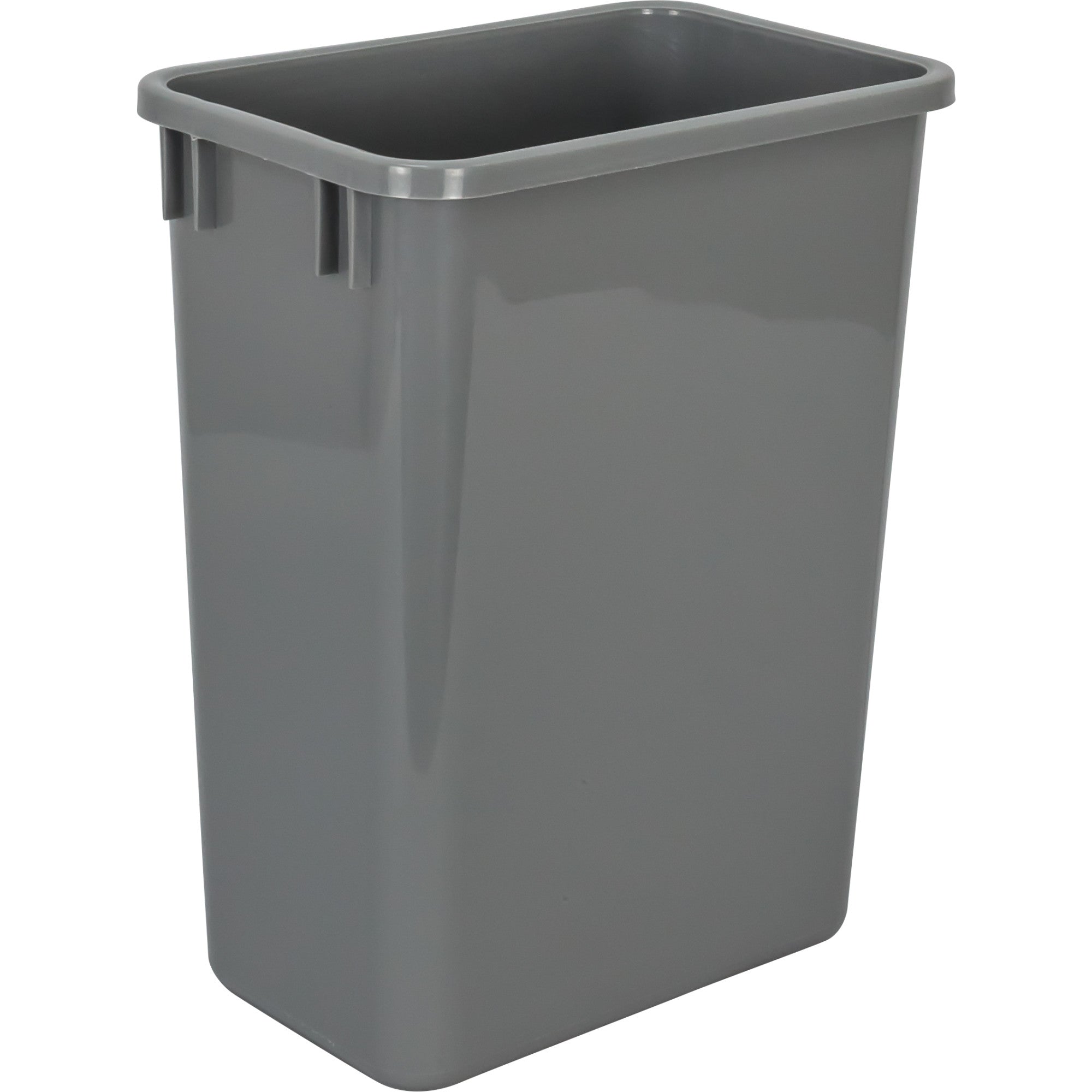 Double Grey 35 Quart Top-Mount Trashcan Pullout for 21" Opening | KitchBath
