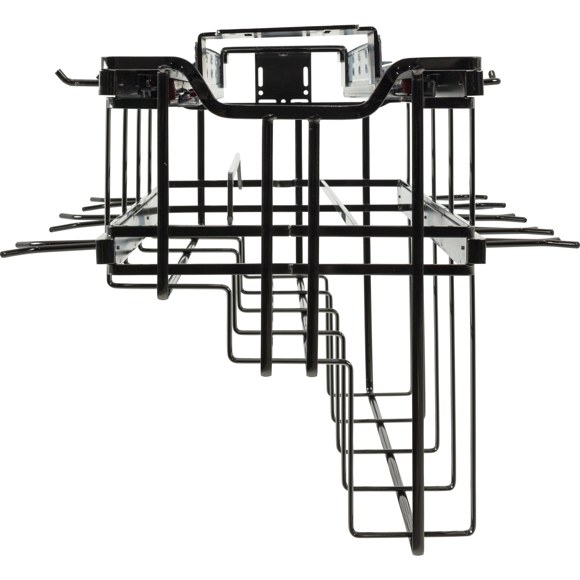 Black Nickel STORAGE WITH STYLE® Soft-close Hanging Pan Pullout | KitchBath