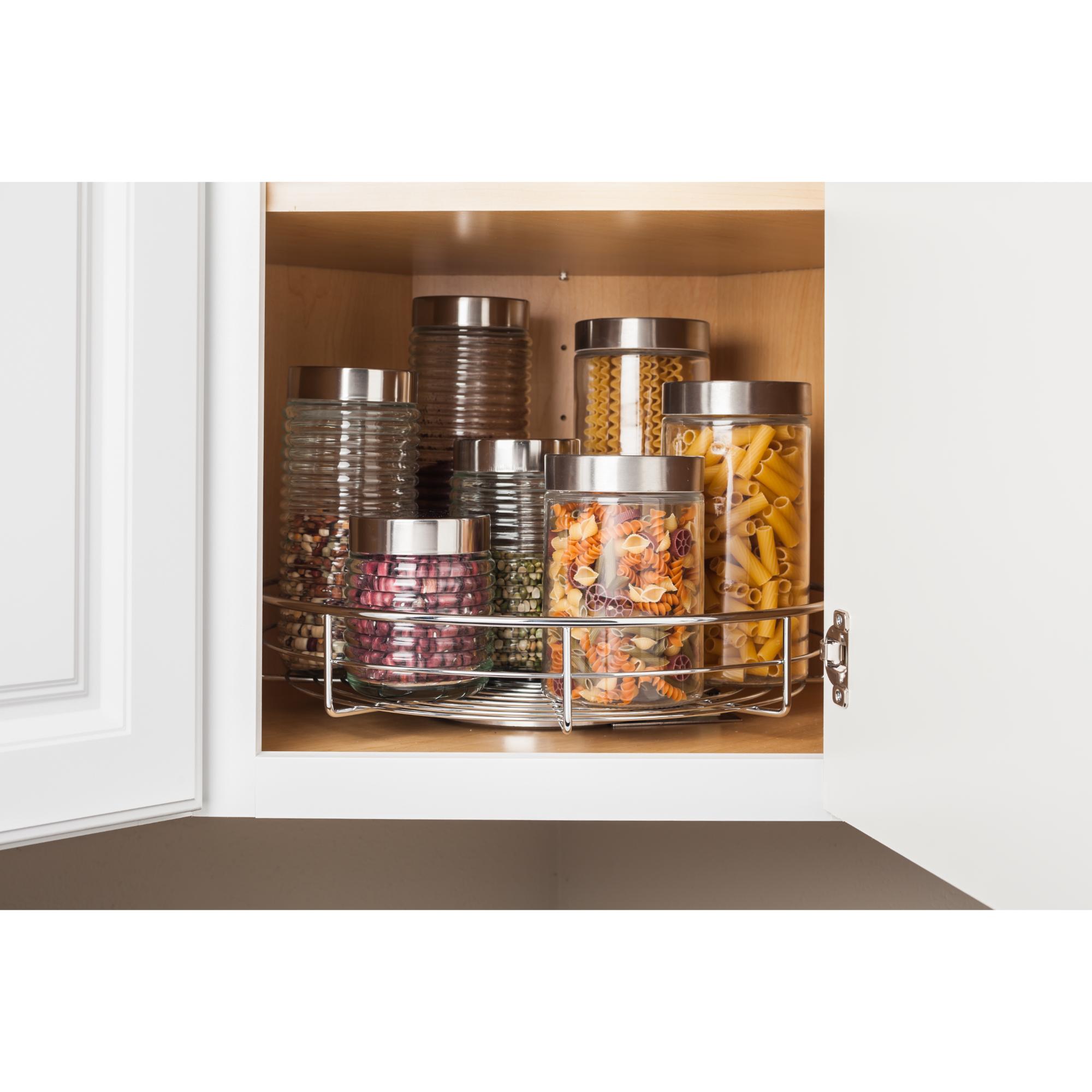 Single Shelf Wire Lazy Susan | KitchBath