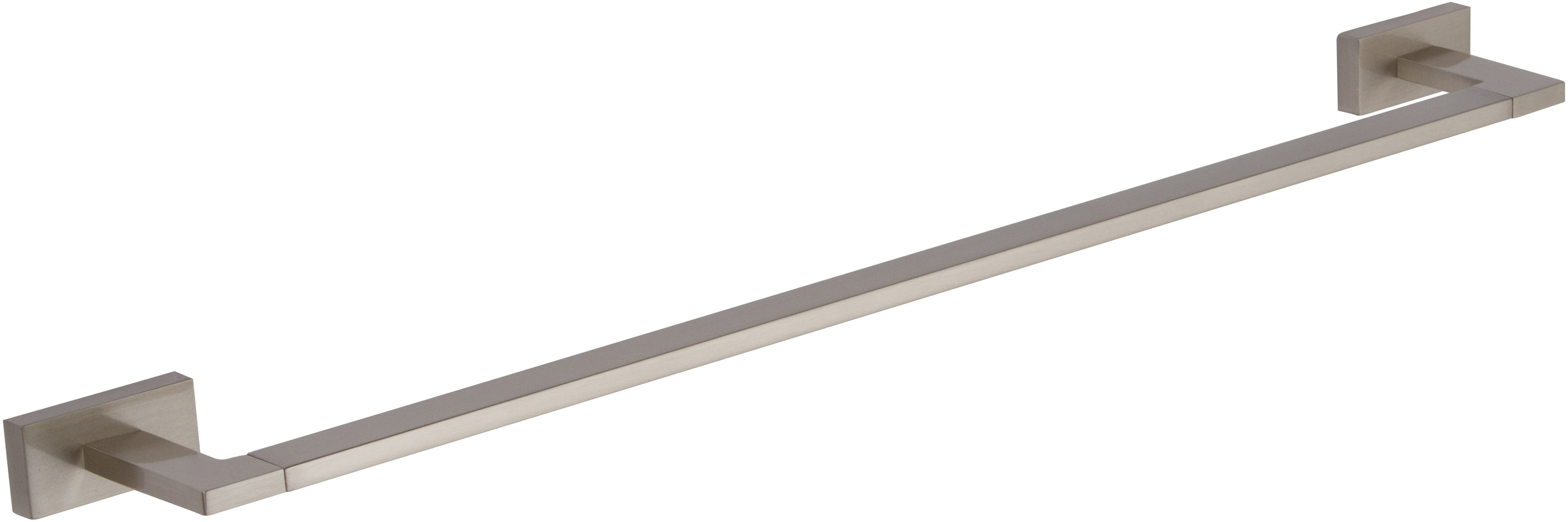 Axel Bath Towel Bar 24 Inch Single Brushed Nickel | KitchBath