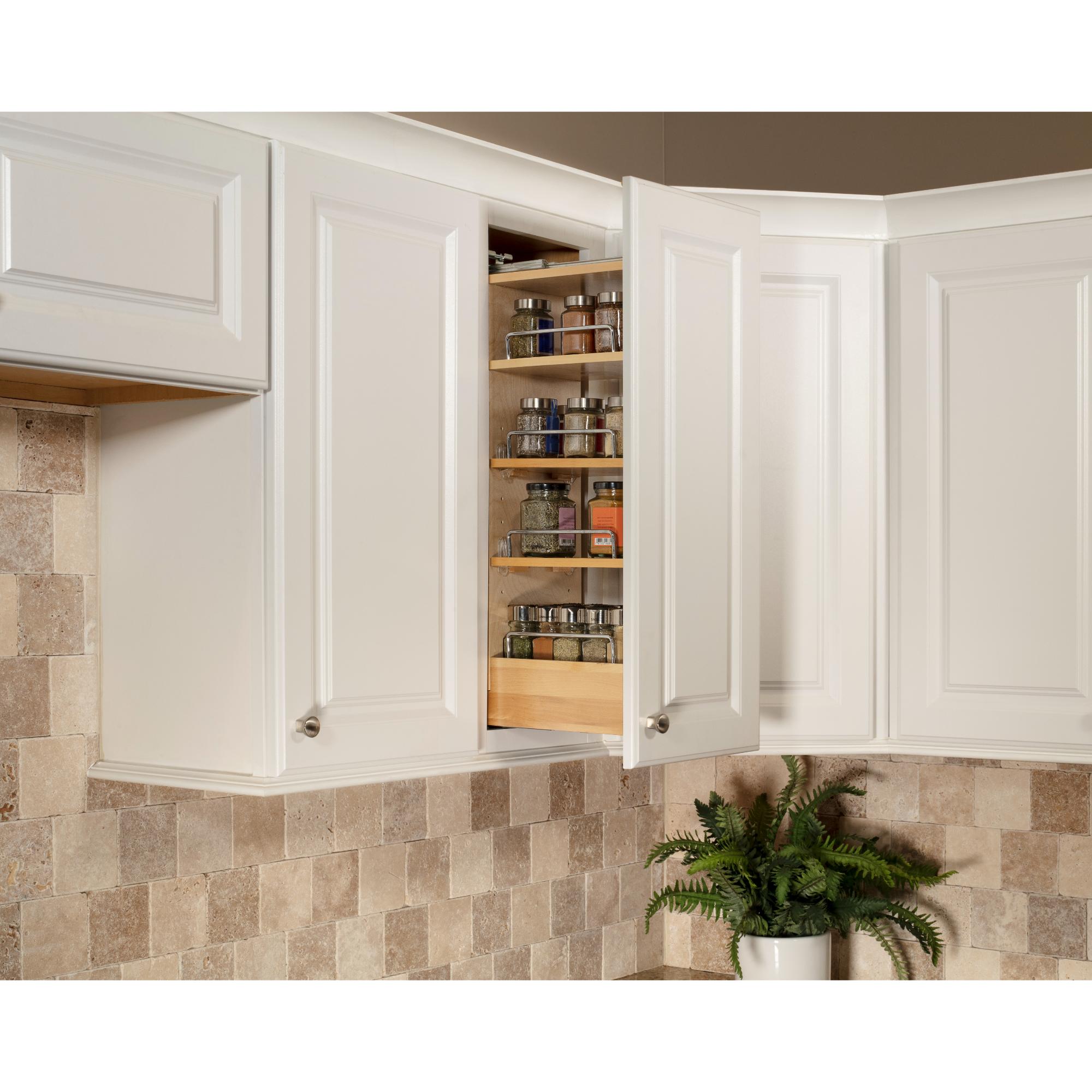 5" Wide 32" Tall "No Wiggle" Soft-close Wall Pullout | KitchBath