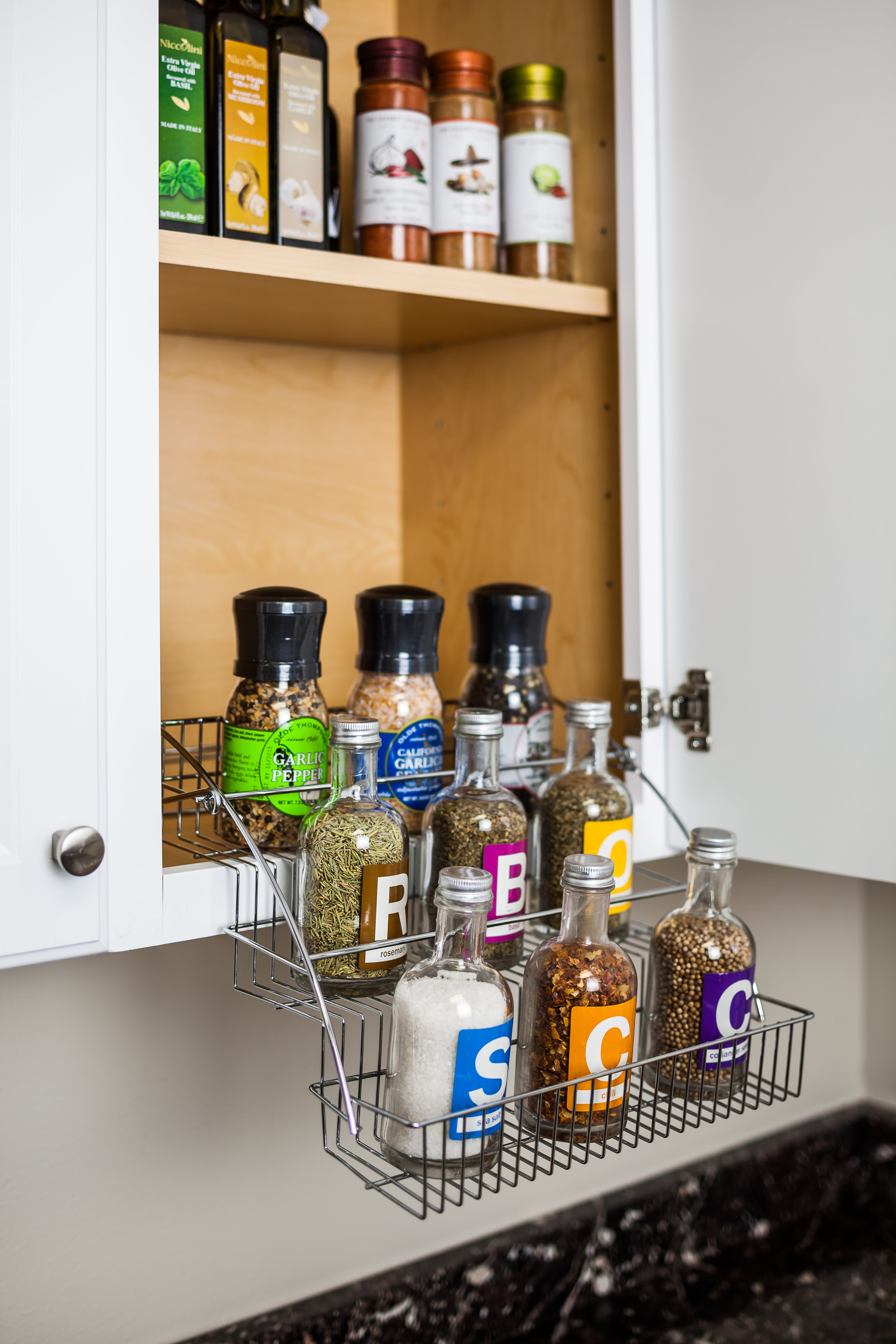 3-Tier Spice Rack Pulldown | KitchBath
