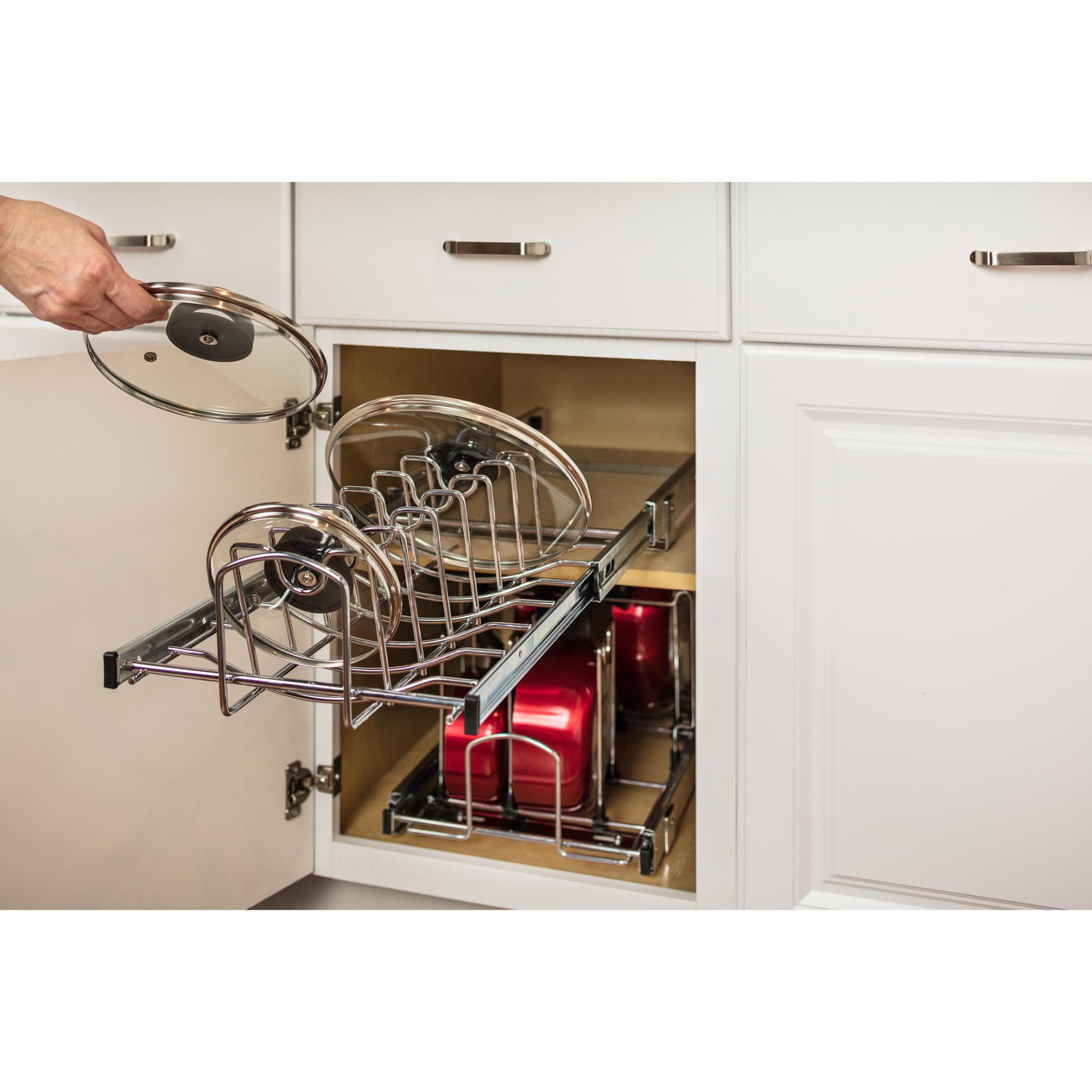 Wire Cookware Lid Pullout | KitchBath