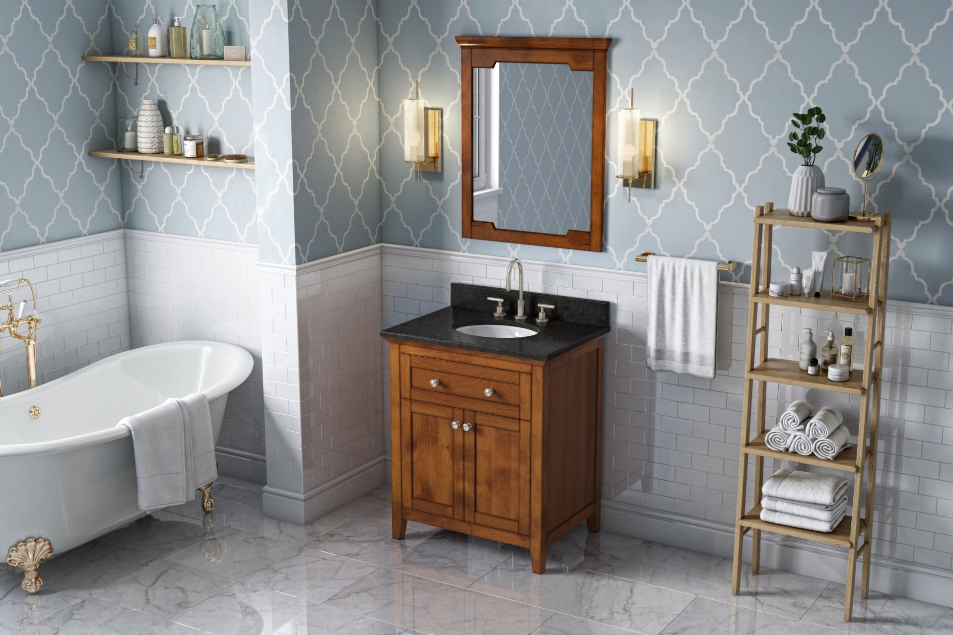 30" Chocolate Chatham Vanity | KitchBath