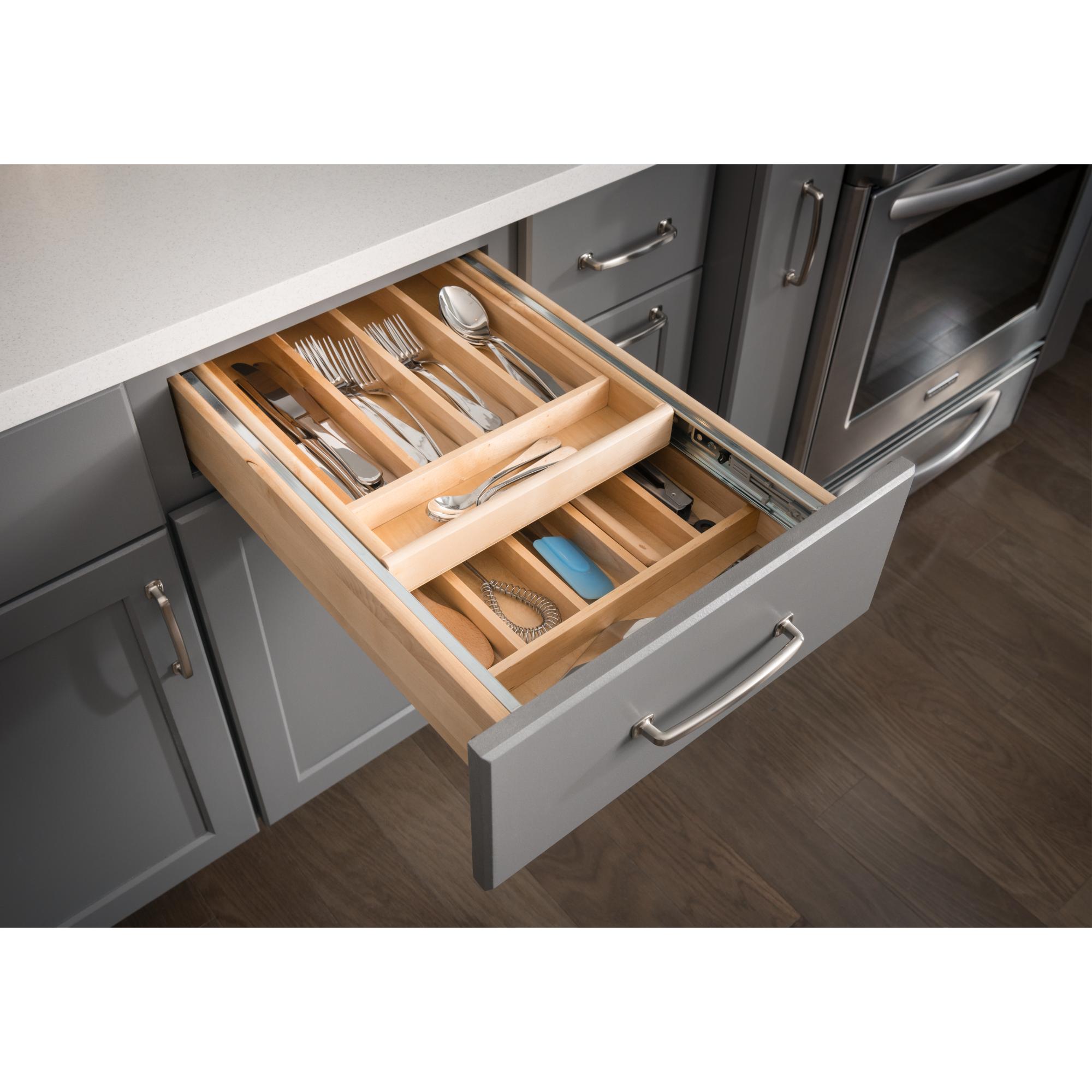 15" Double Cutlery Drawer | KitchBath