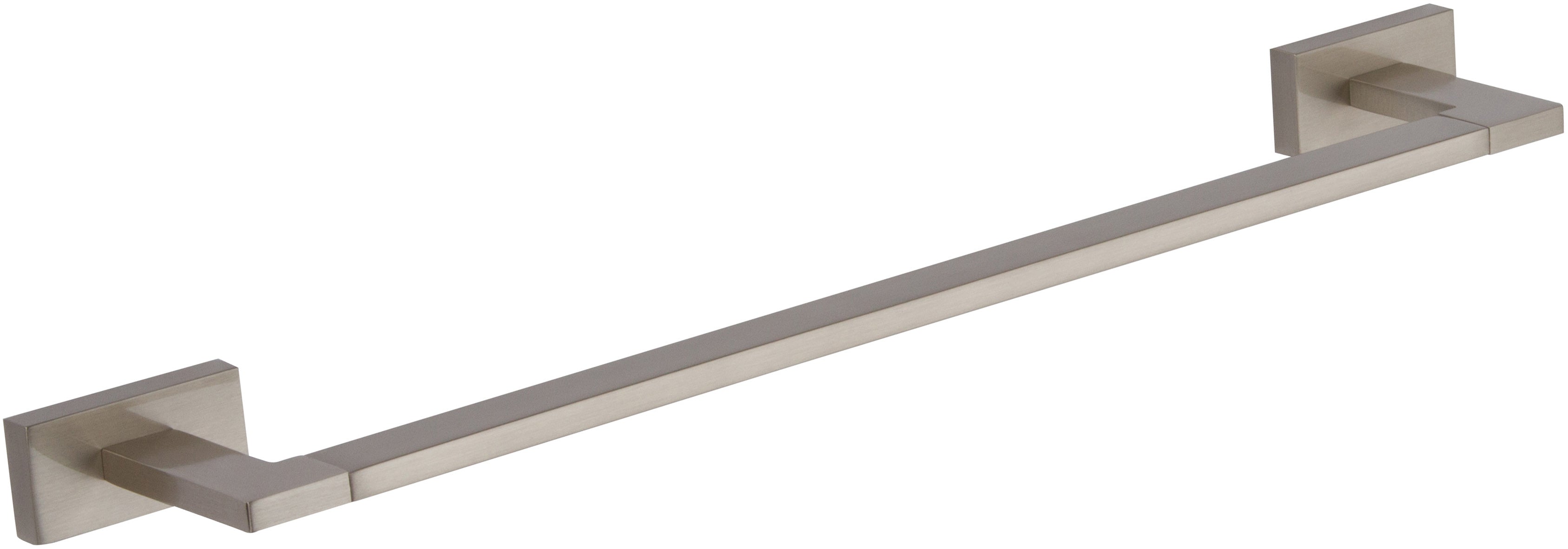 Axel Bath Towel Bar 18 Inch Single Brushed Nickel | KitchBath