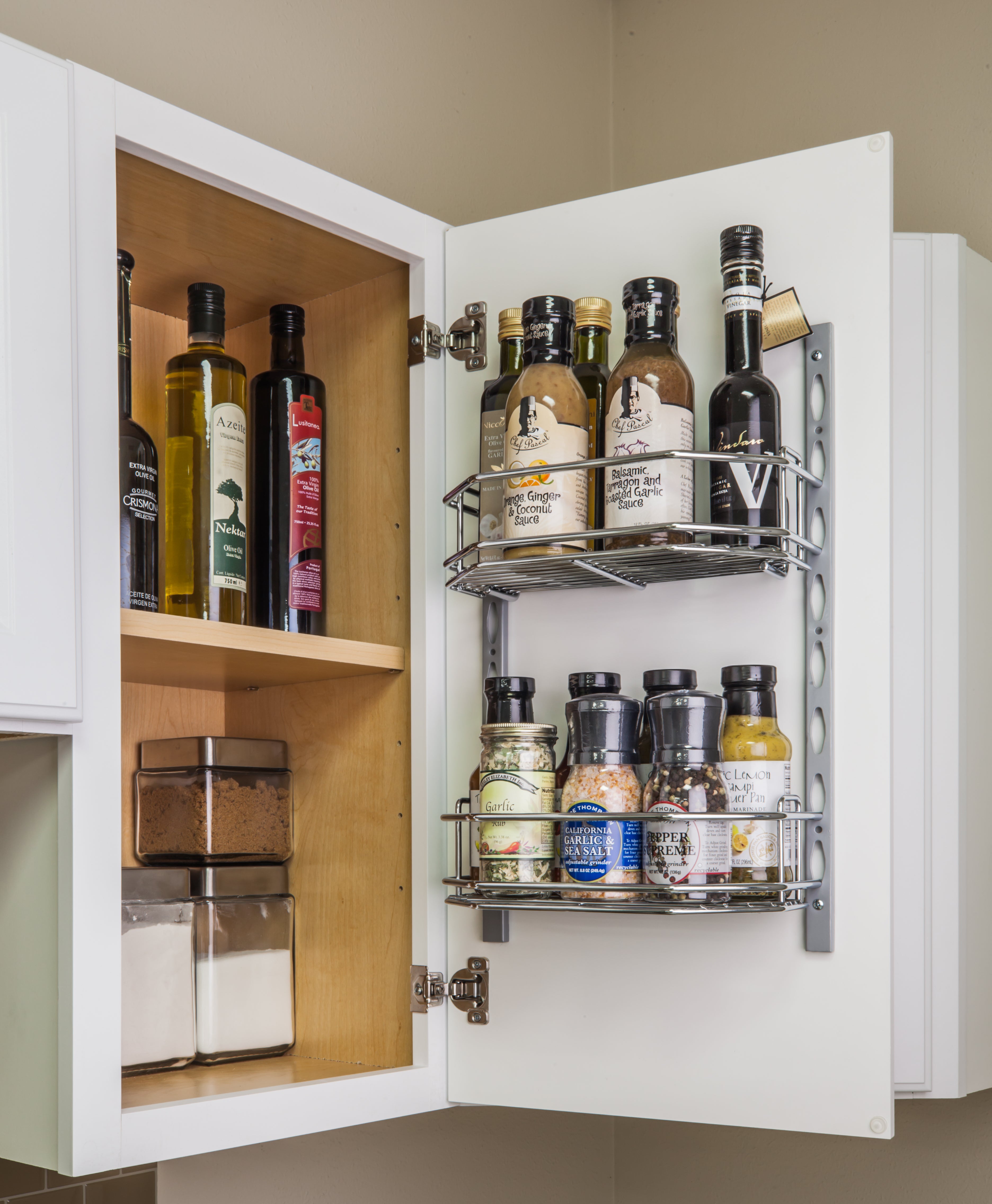 3" Wire Door Mounted Tray System | KitchBath