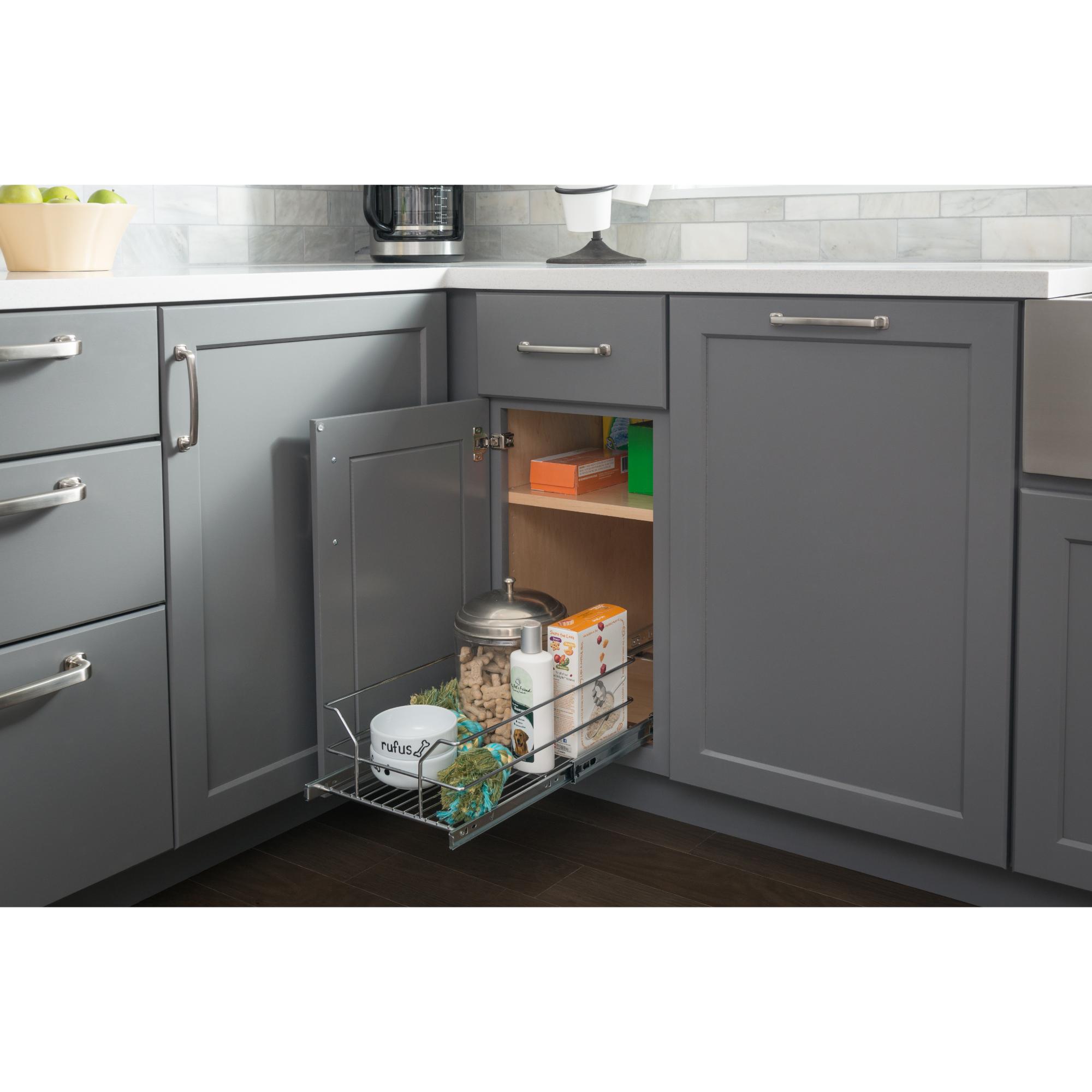 12" Metal Pullout Basket | KitchBath
