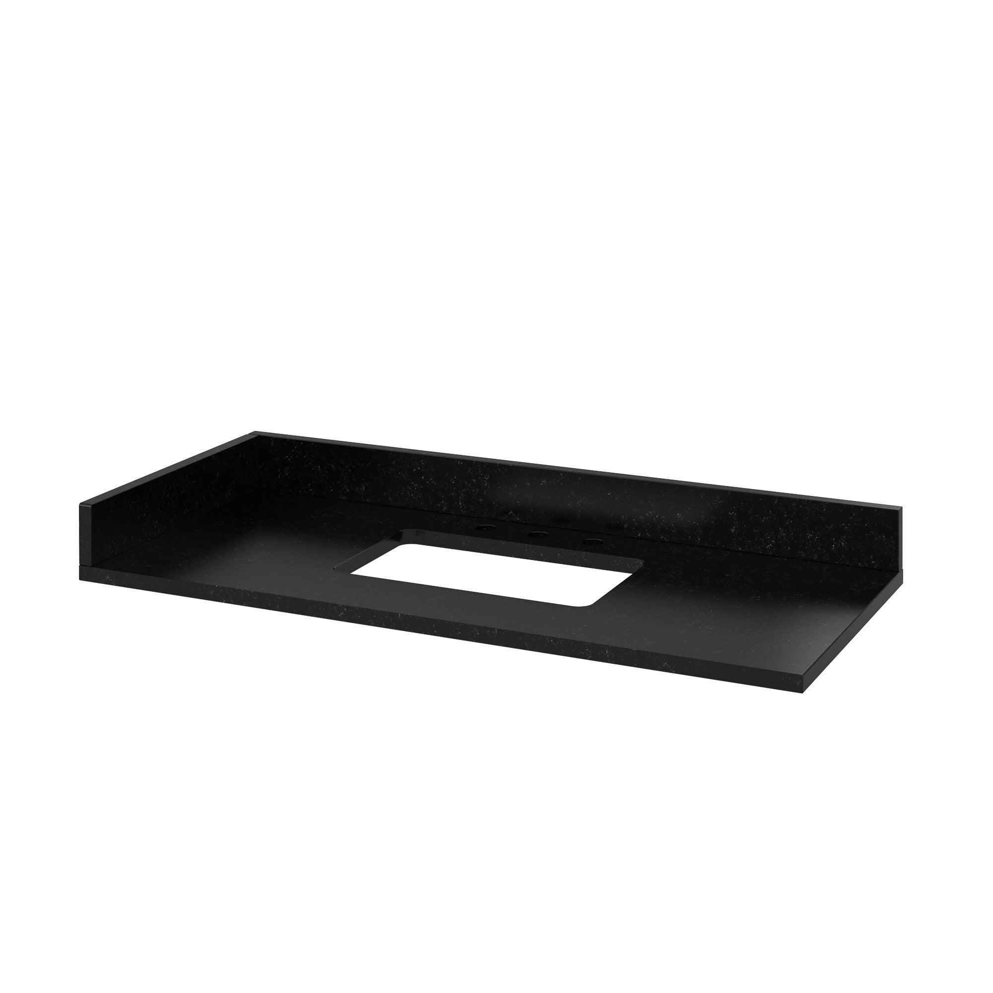 Black Granite Sidesplash | KitchBath