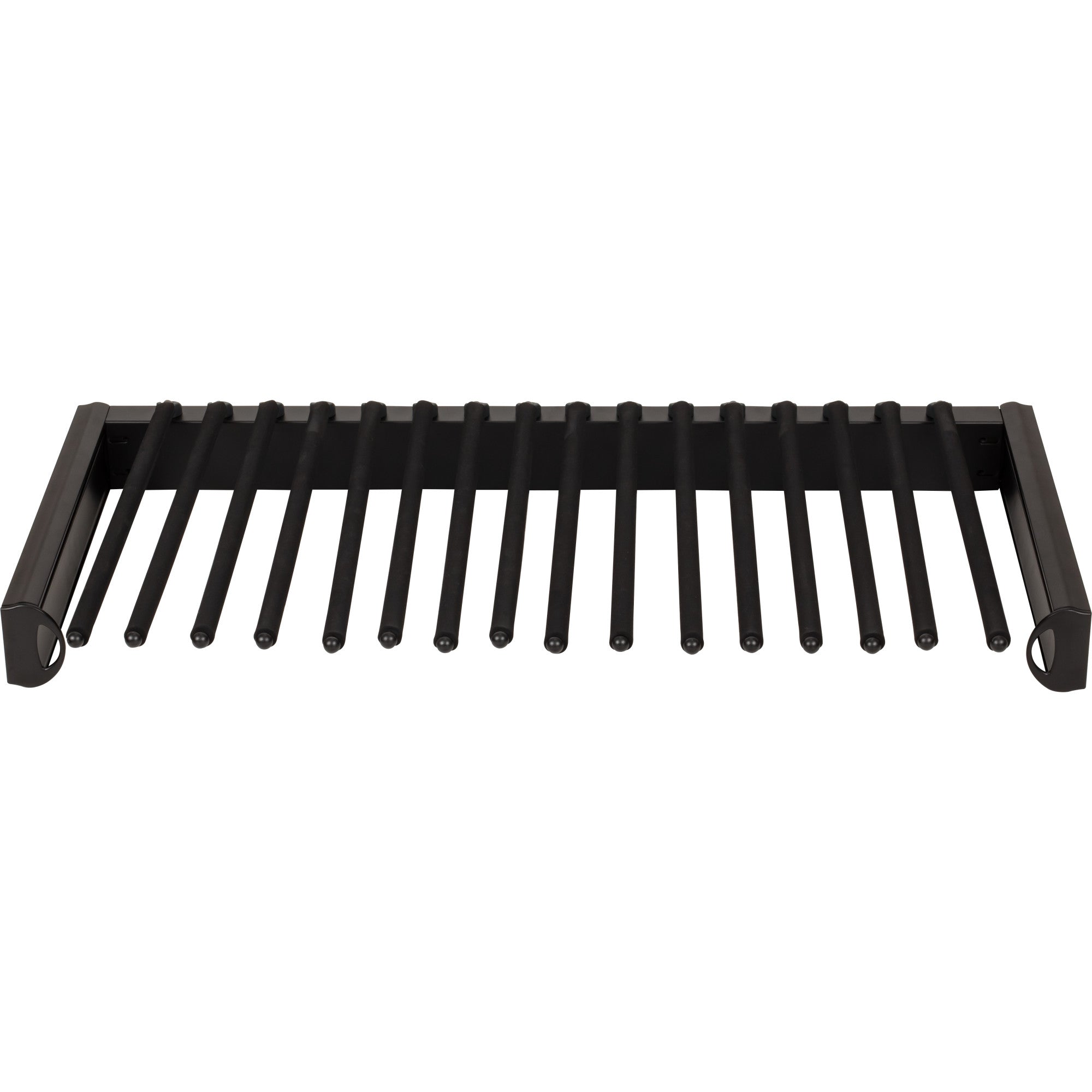 Matte Black 30" Wide Pant Rack