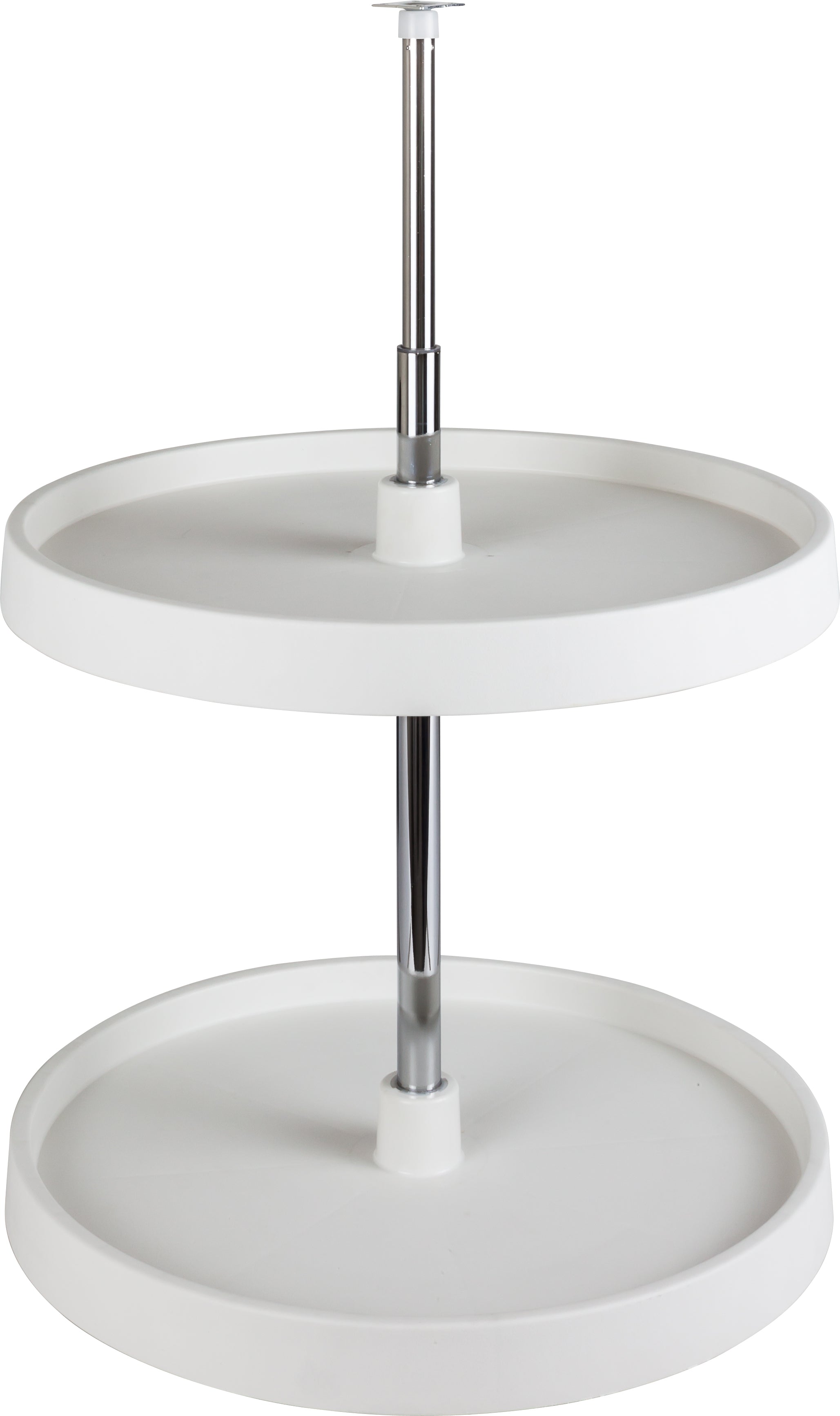 18" Round Three-Shelf Plastic Lazy Susan Set | KitchBath