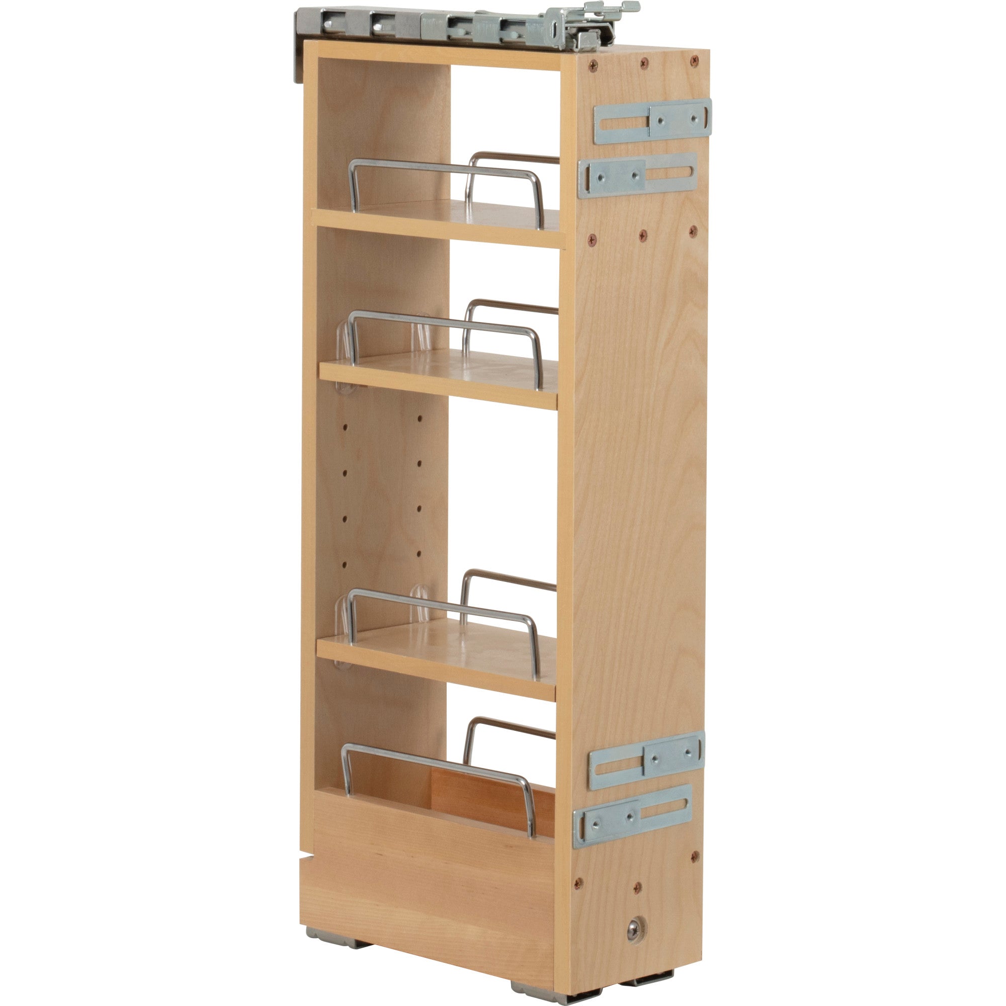 5" Wide 26" Tall "No Wiggle" Soft-close Wall Pullout | KitchBath