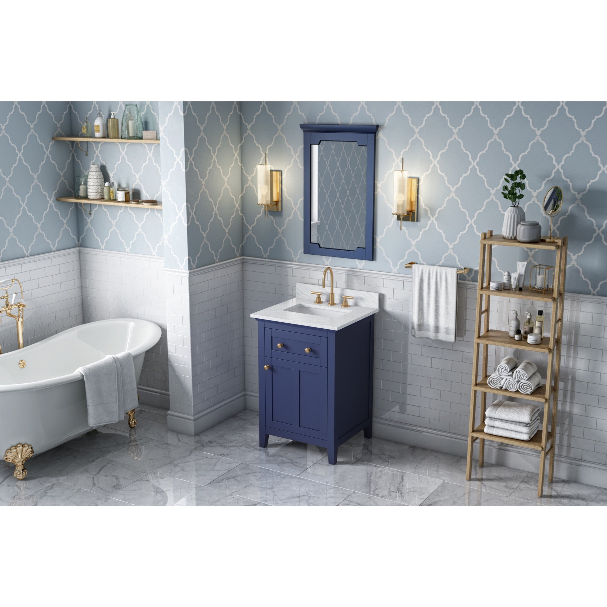 24" Hale Blue Chatham Vanity | KitchBath