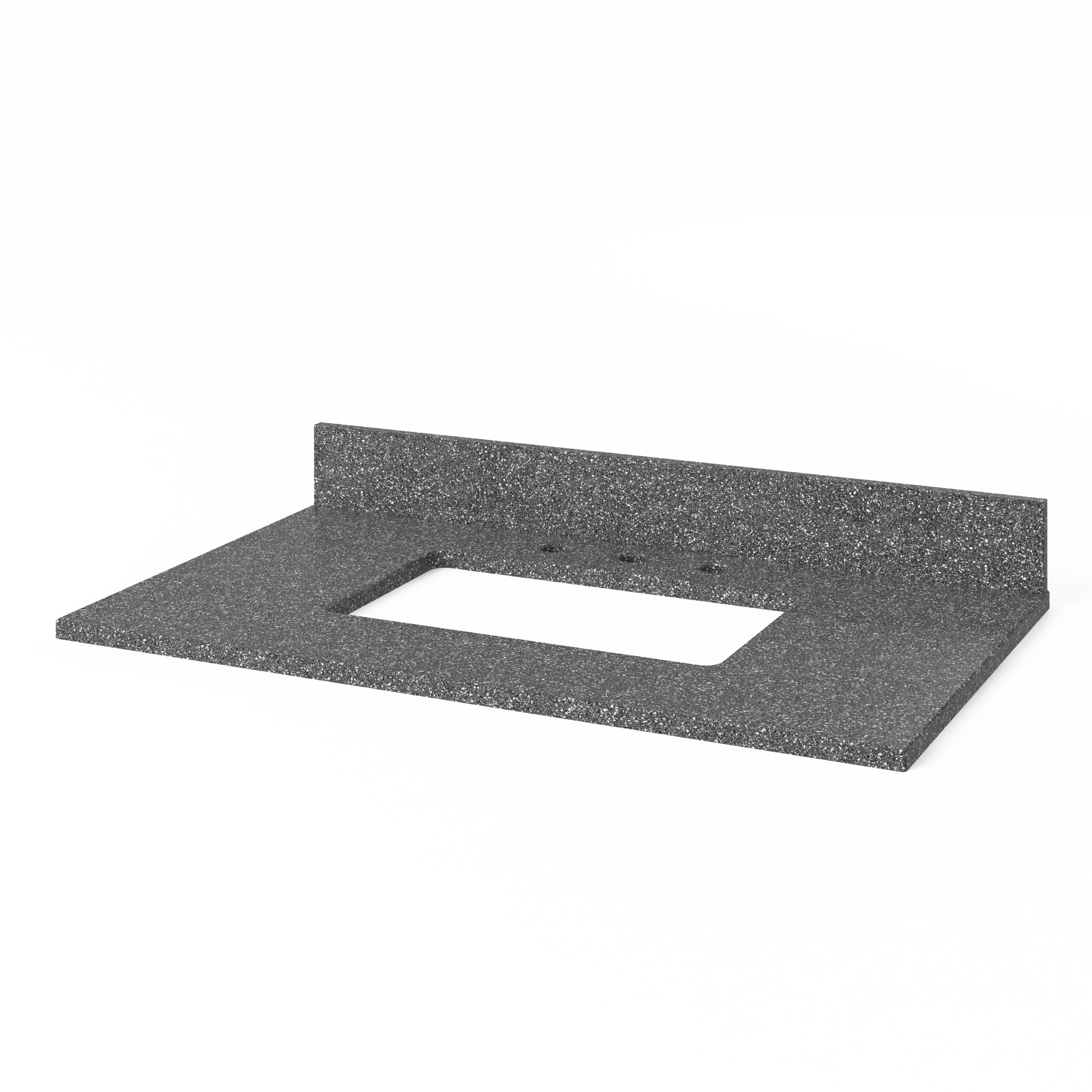 36" Hale Blue Chatham Vanity, Boulder Cultured Marble Vanity Top, undermount rectangle bowl | KitchBath