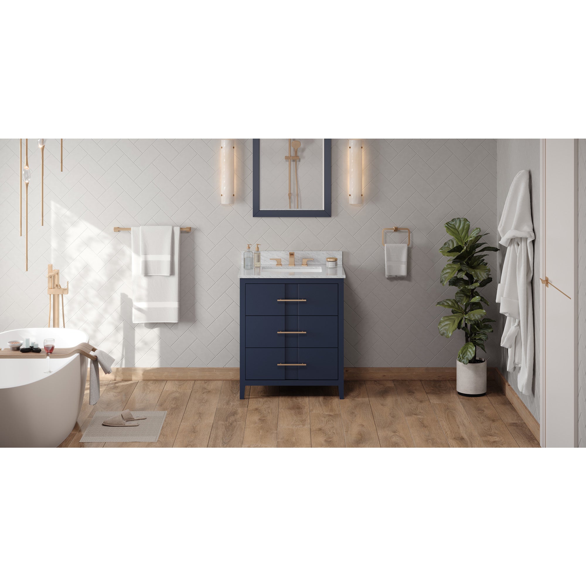 30" Hale Blue Katara Vanity | KitchBath