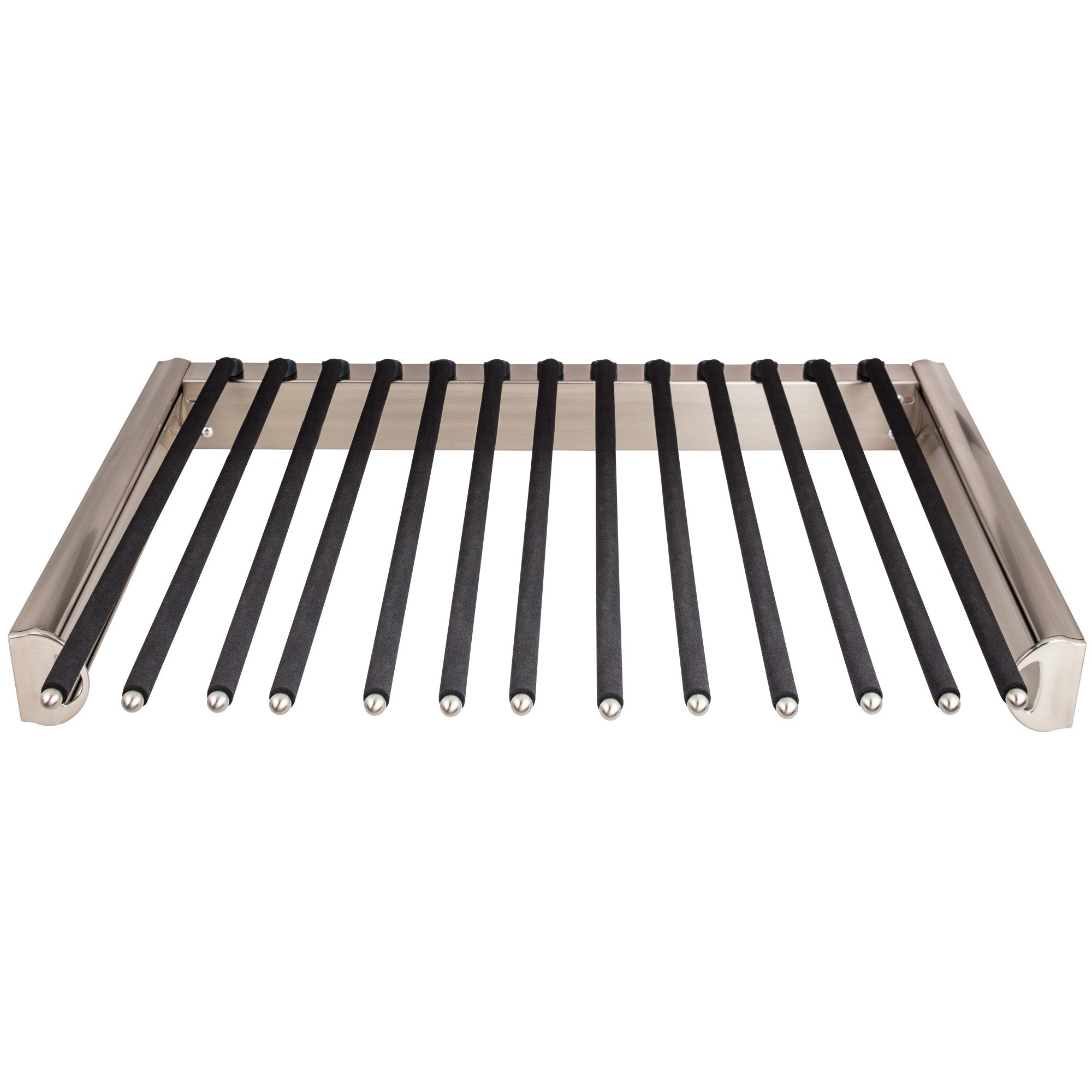 Satin Nickel 24" Wide Pant Rack | KitchBath