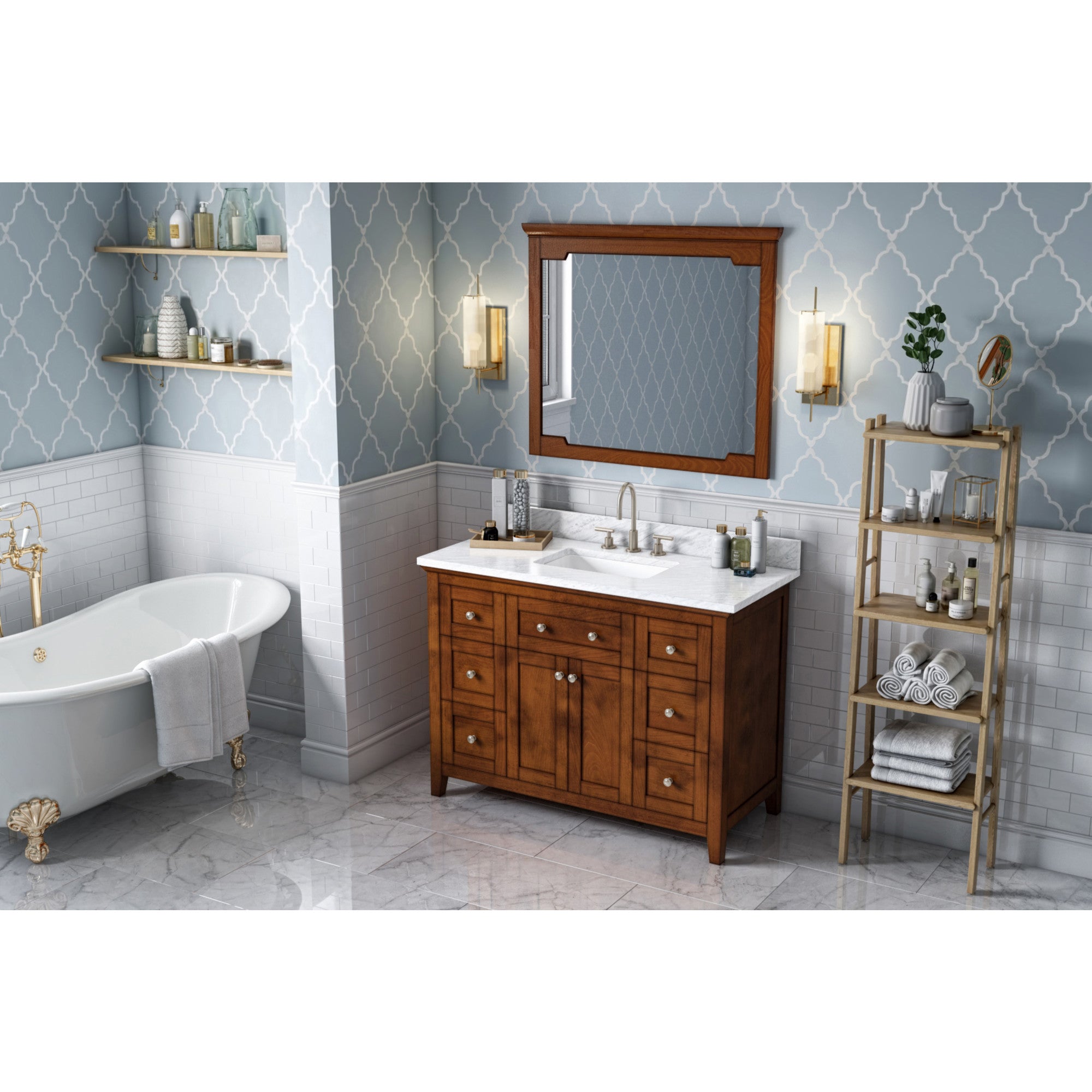 48" Chocolate Chatham Vanity | KitchBath
