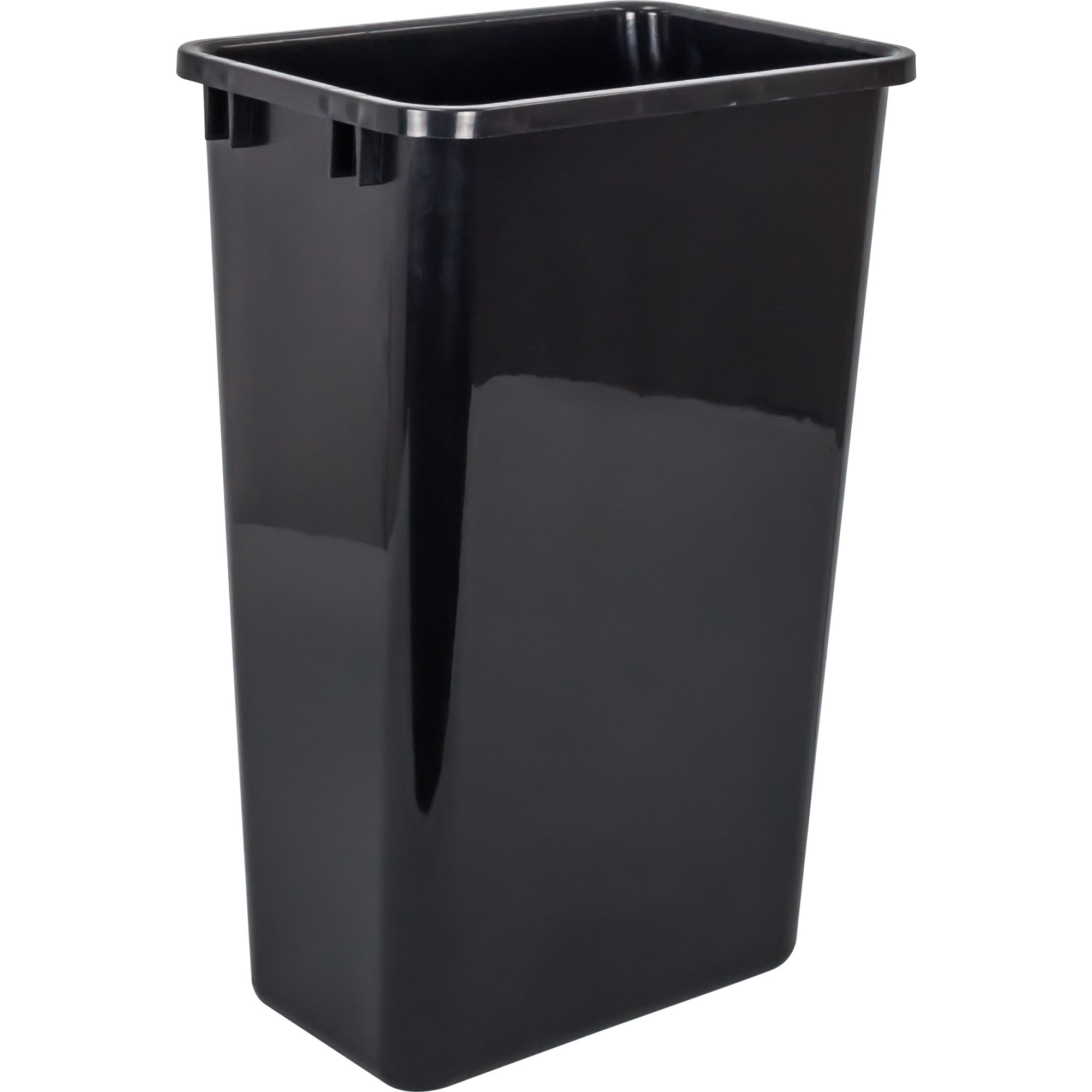Double Black 50 Quart Top-Mount Trashcan Pullout for 21" Opening | KitchBath