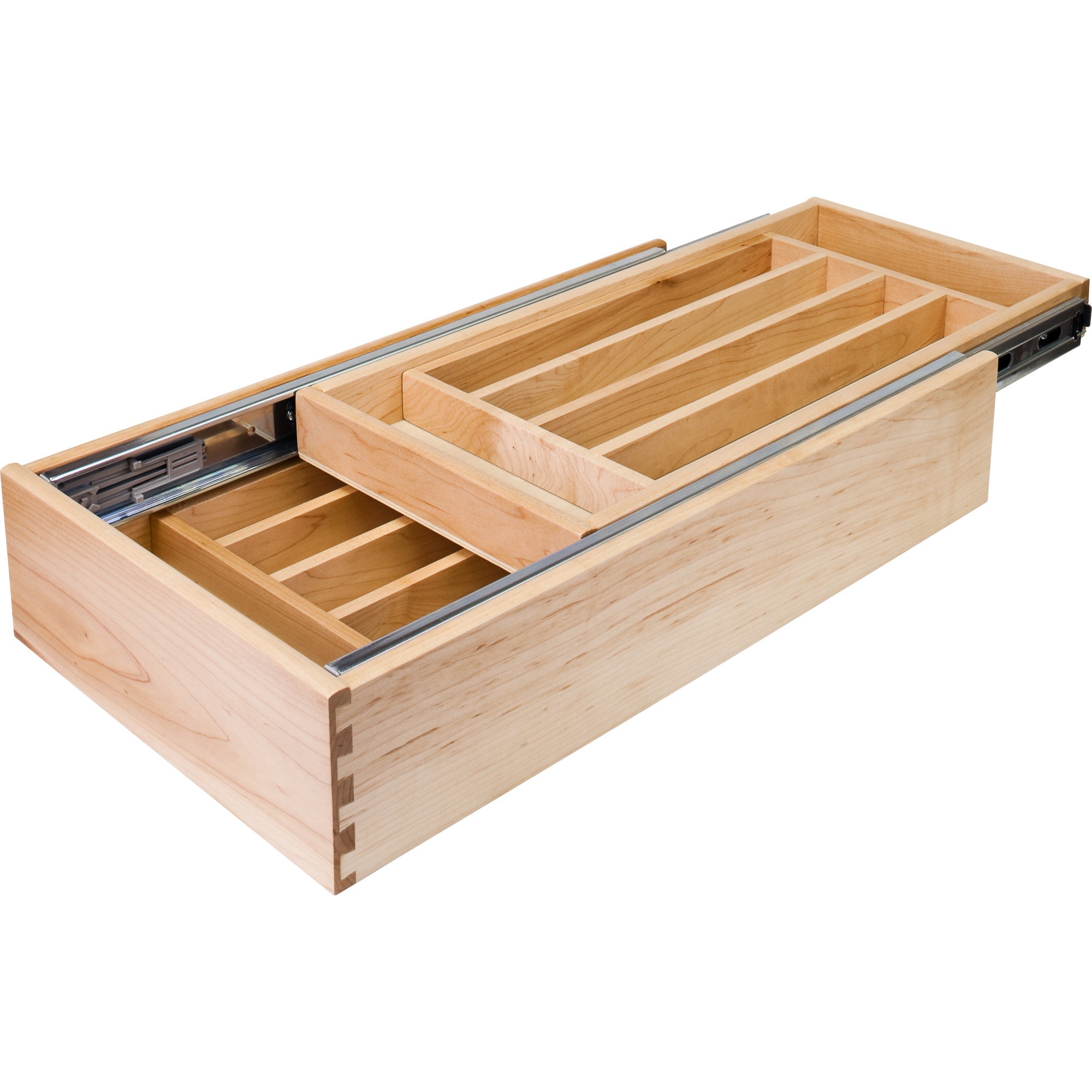 15" Double Cutlery Drawer | KitchBath